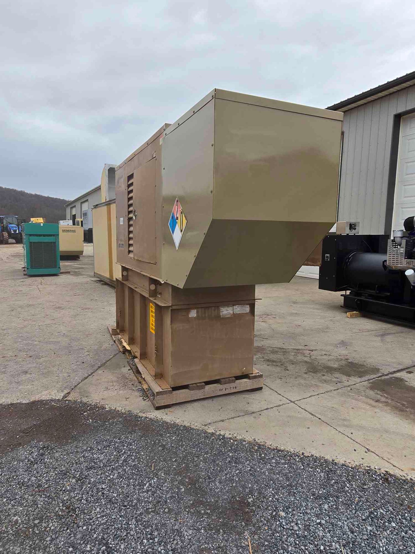 30KW Magnetek Perkins RD370 Diesel Generator 1&3PH '98 1115Hrs TESTED
