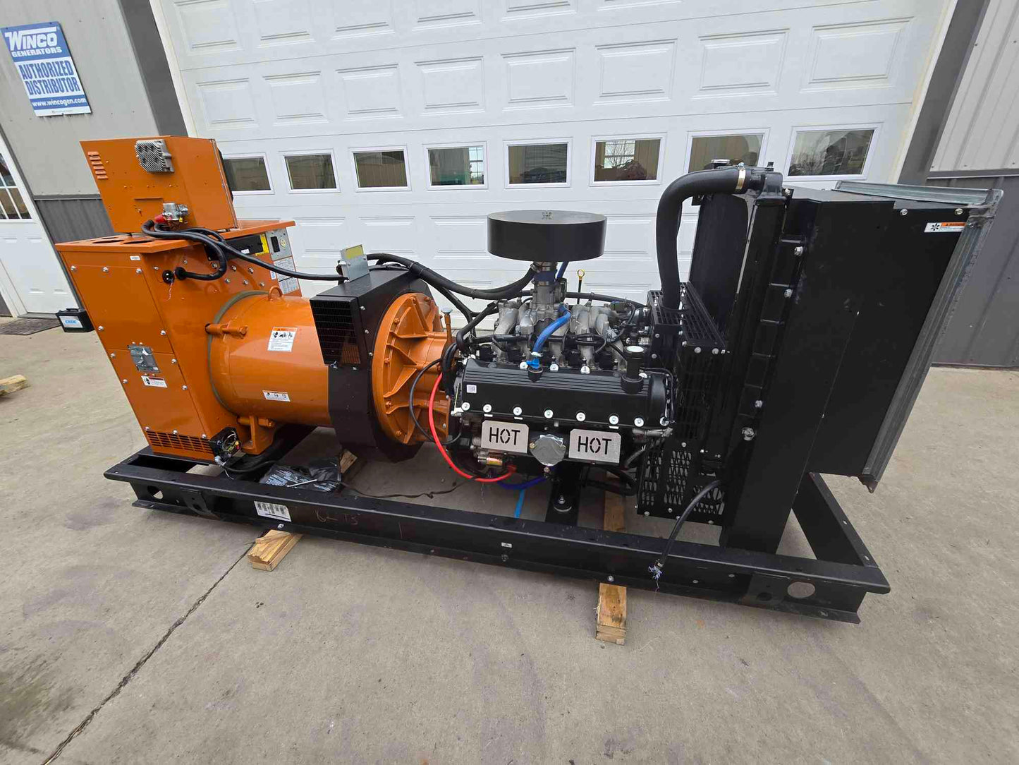 150KW Generac SG0150 Nat Gas LP Generator 3PH '07 341Hrs TESTED