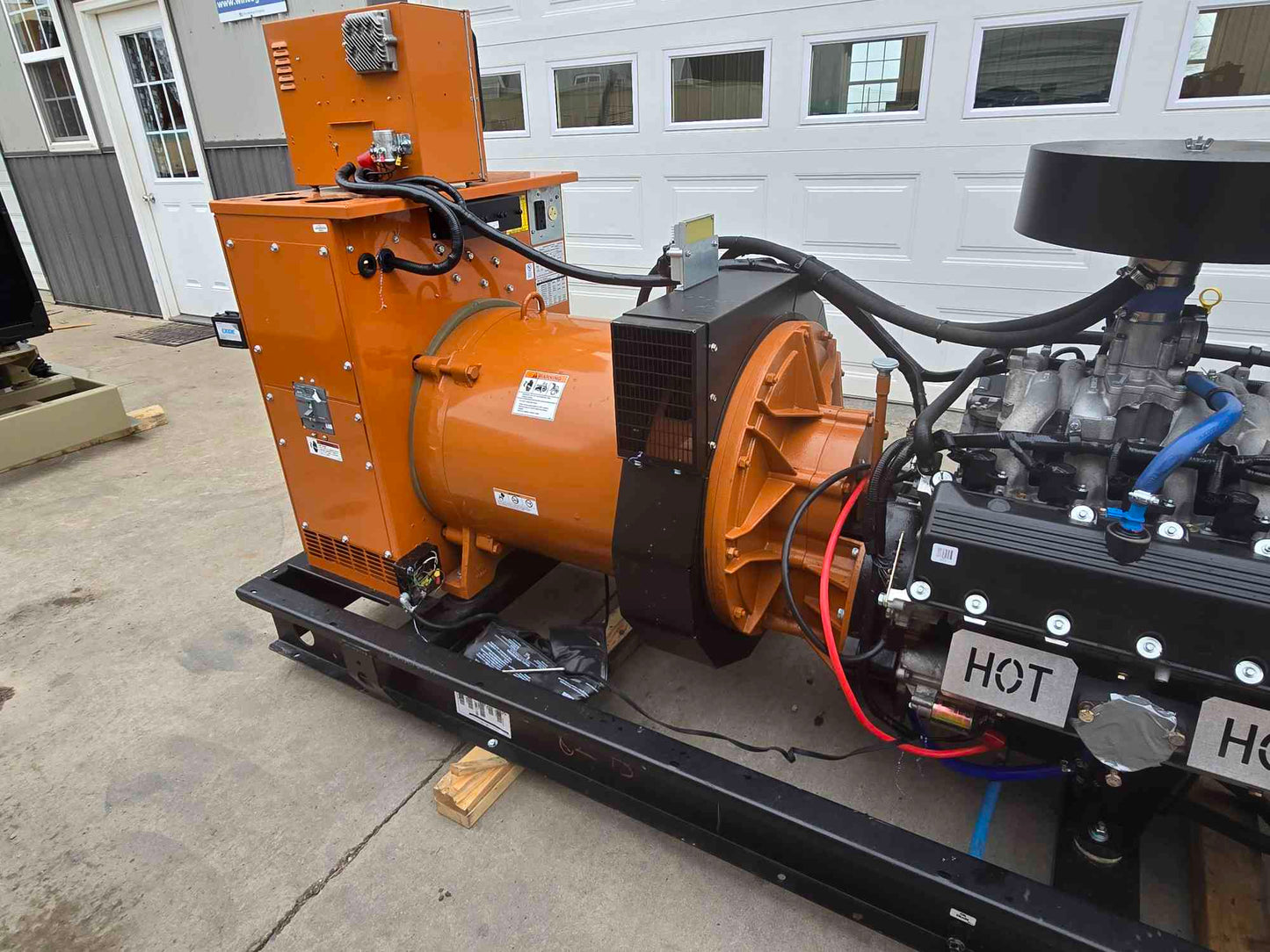 150KW Generac SG0150 Nat Gas LP Generator 3PH '07 341Hrs TESTED