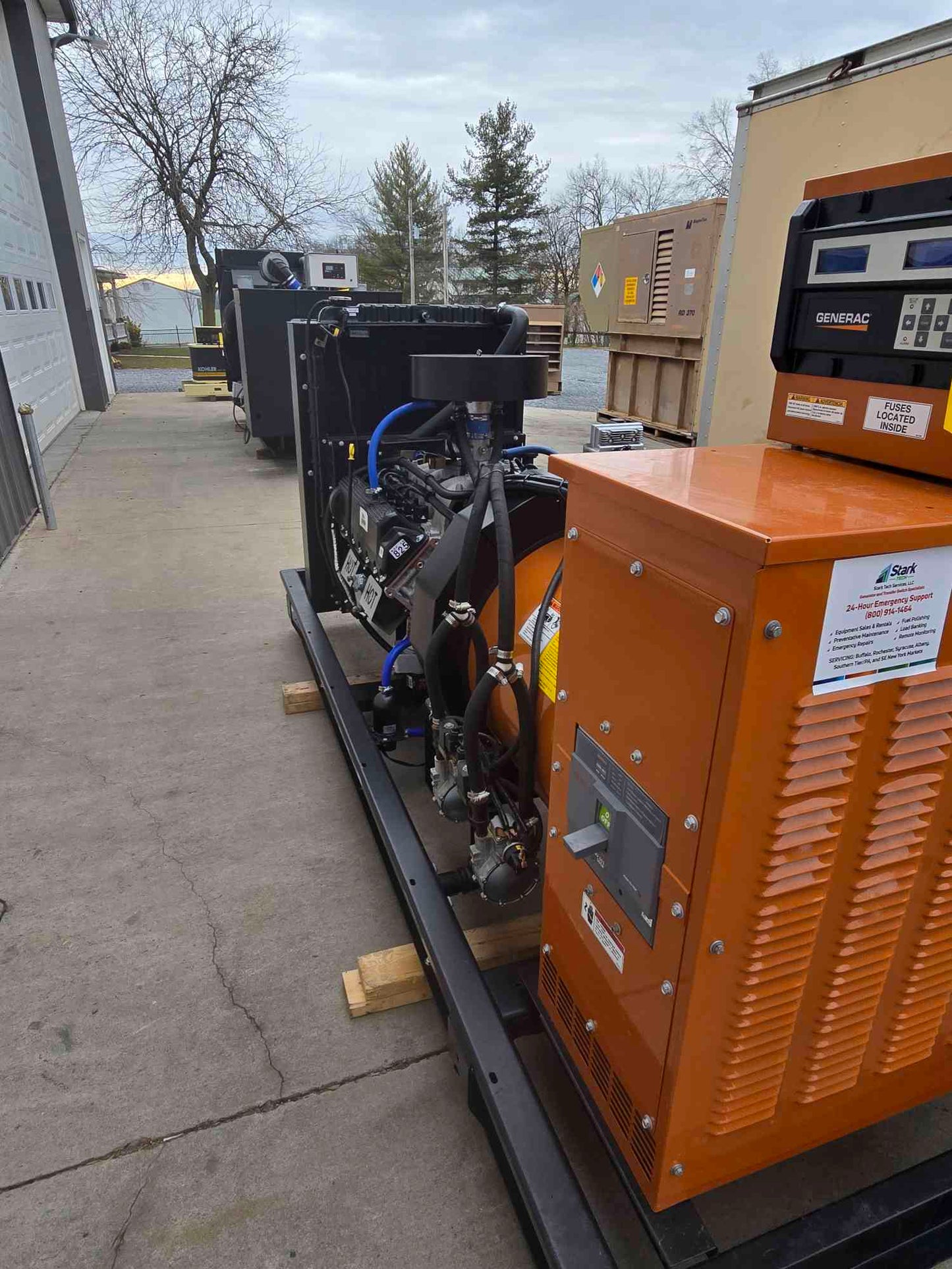 150KW Generac SG0150 Nat Gas LP Generator 3PH '07 341Hrs TESTED