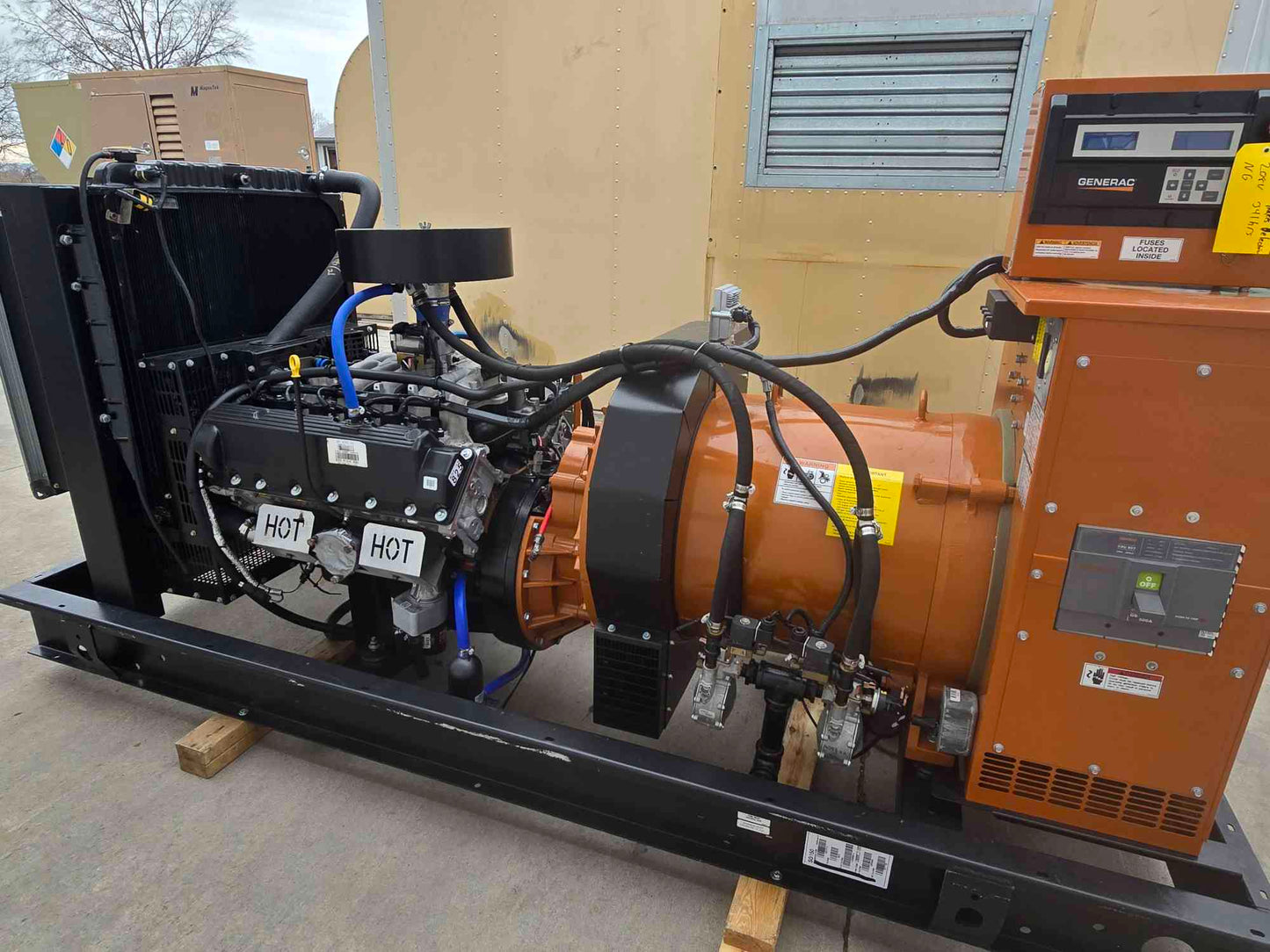 150KW Generac SG0150 Nat Gas LP Generator 3PH '07 341Hrs TESTED