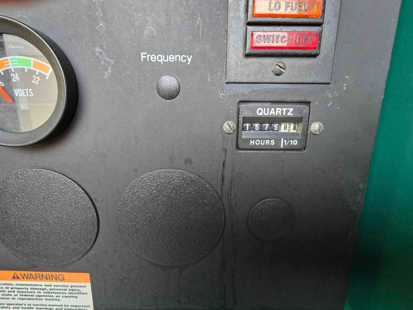 125KW Cummins Onan Generator 125DGEA Diesel 1&3PH '93 1575Hrs TESTED