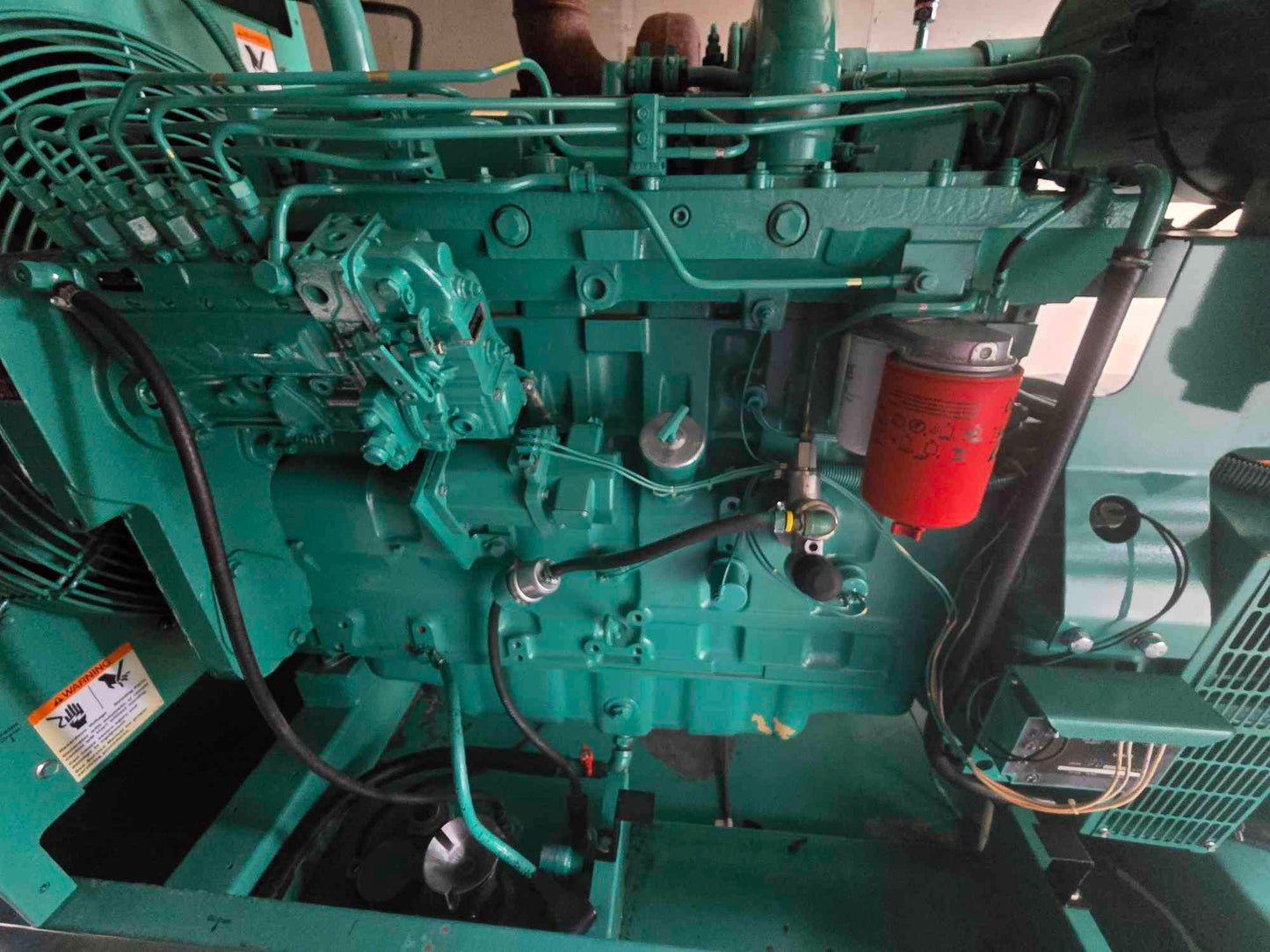 125KW Cummins Onan Generator 125DGEA Diesel 1&3PH '93 1575Hrs TESTED
