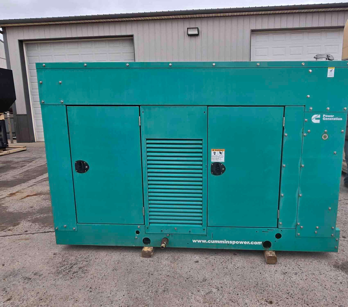 85KW Onan GGHG-5775988 Cummins Diesel Generator 1&3PH '06 712Hrs TESTED