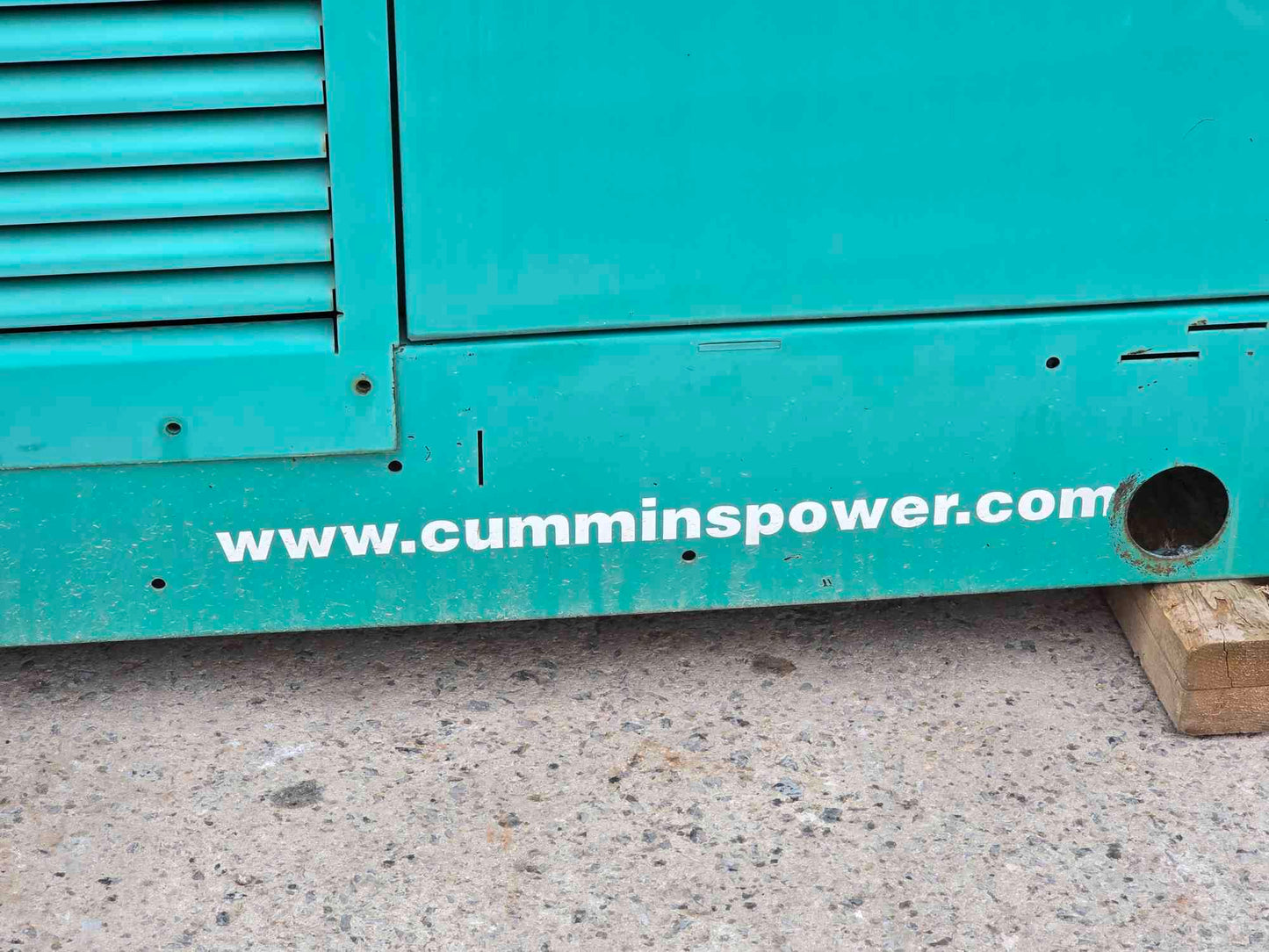 85KW Onan GGHG-5775988 Cummins Diesel Generator 1&3PH '06 712Hrs TESTED