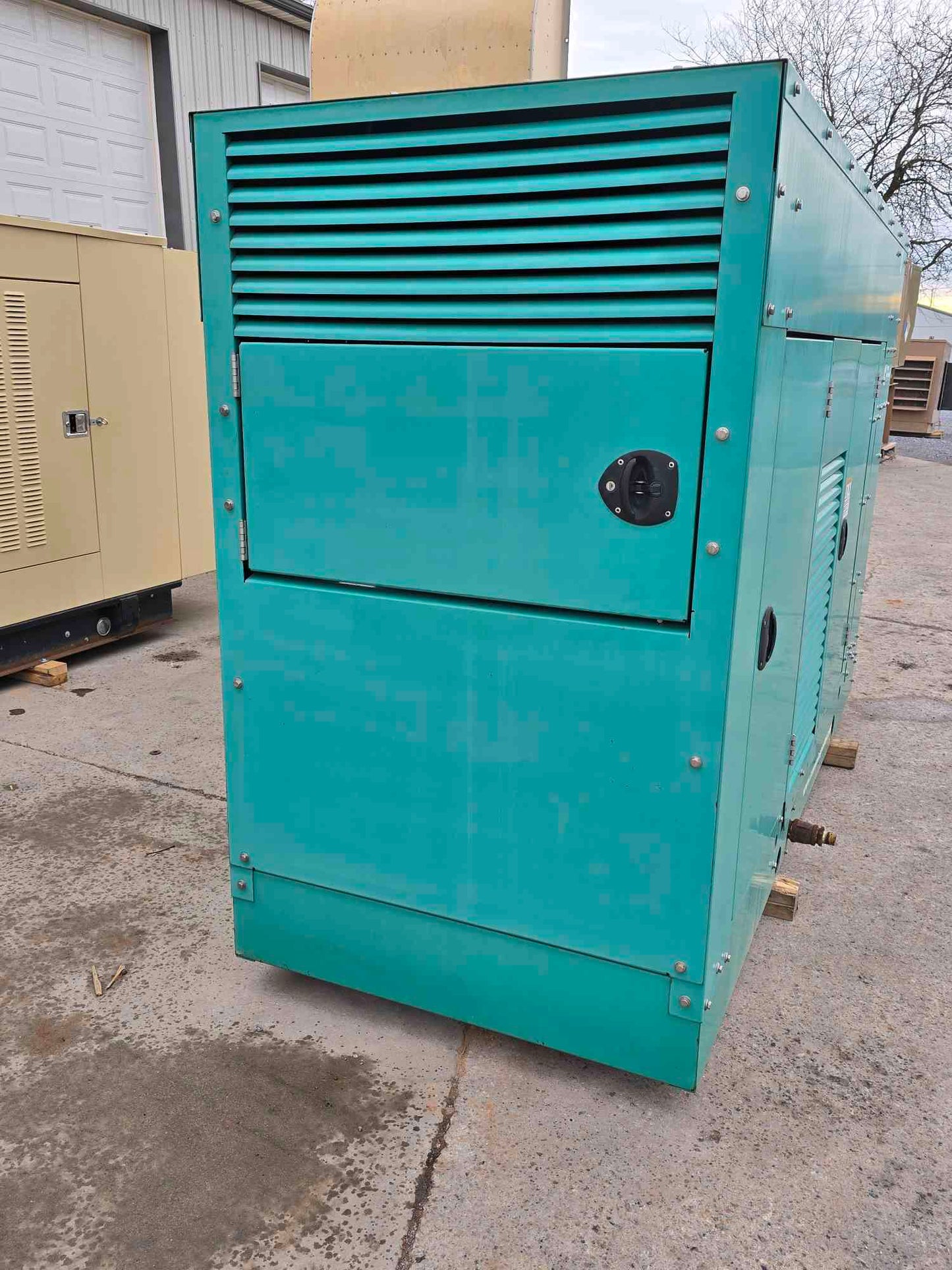 85KW Onan GGHG-5775988 Cummins Diesel Generator 1&3PH '06 712Hrs TESTED