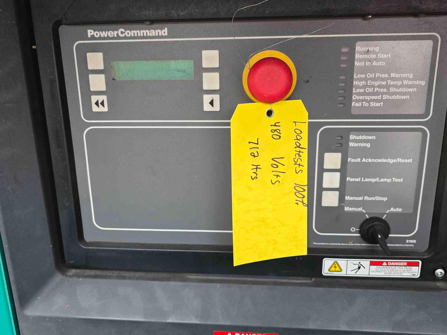 85KW Onan GGHG-5775988 Cummins Diesel Generator 1&3PH '06 712Hrs TESTED