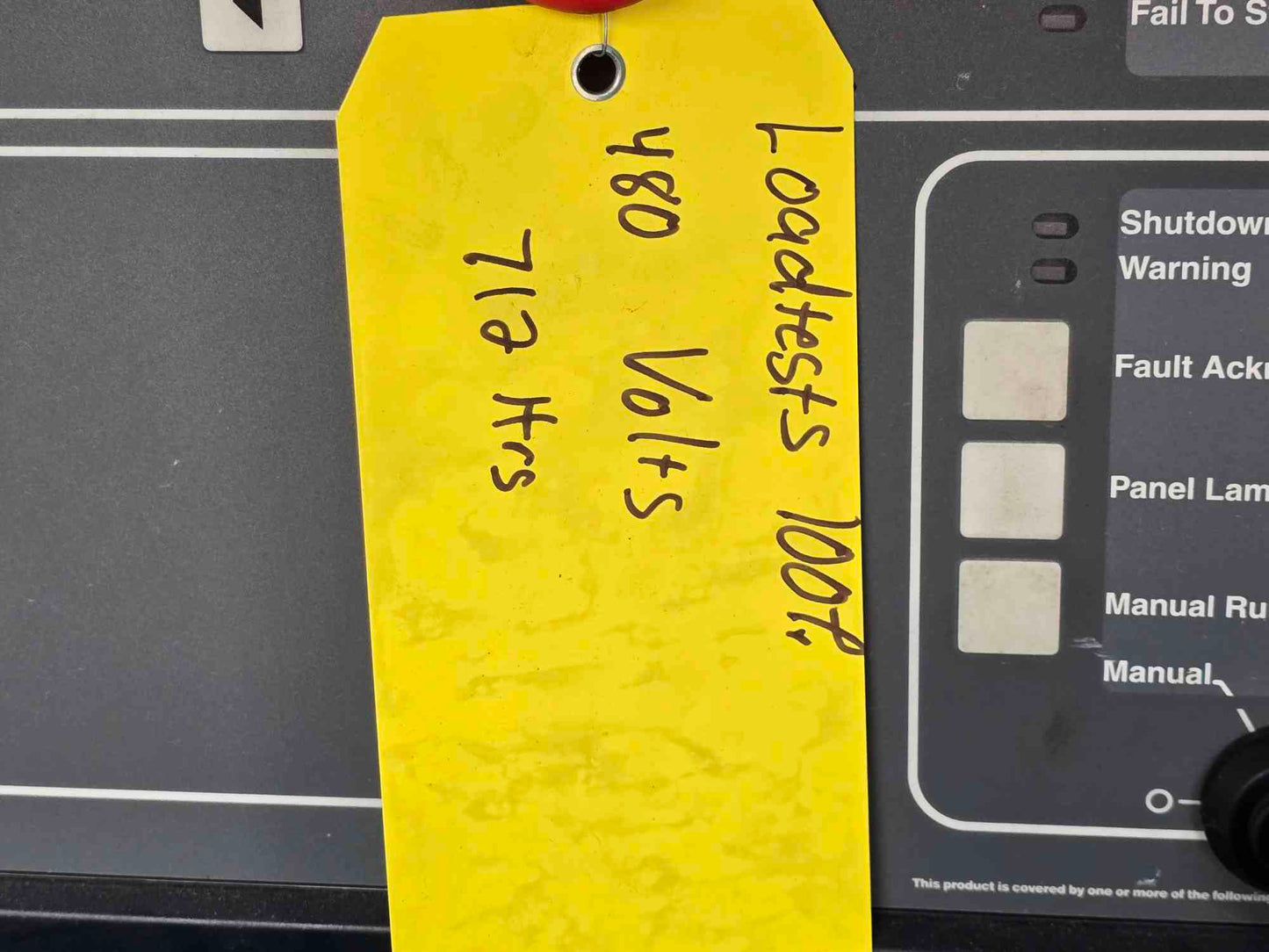 85KW Onan GGHG-5775988 Cummins Diesel Generator 1&3PH '06 712Hrs TESTED