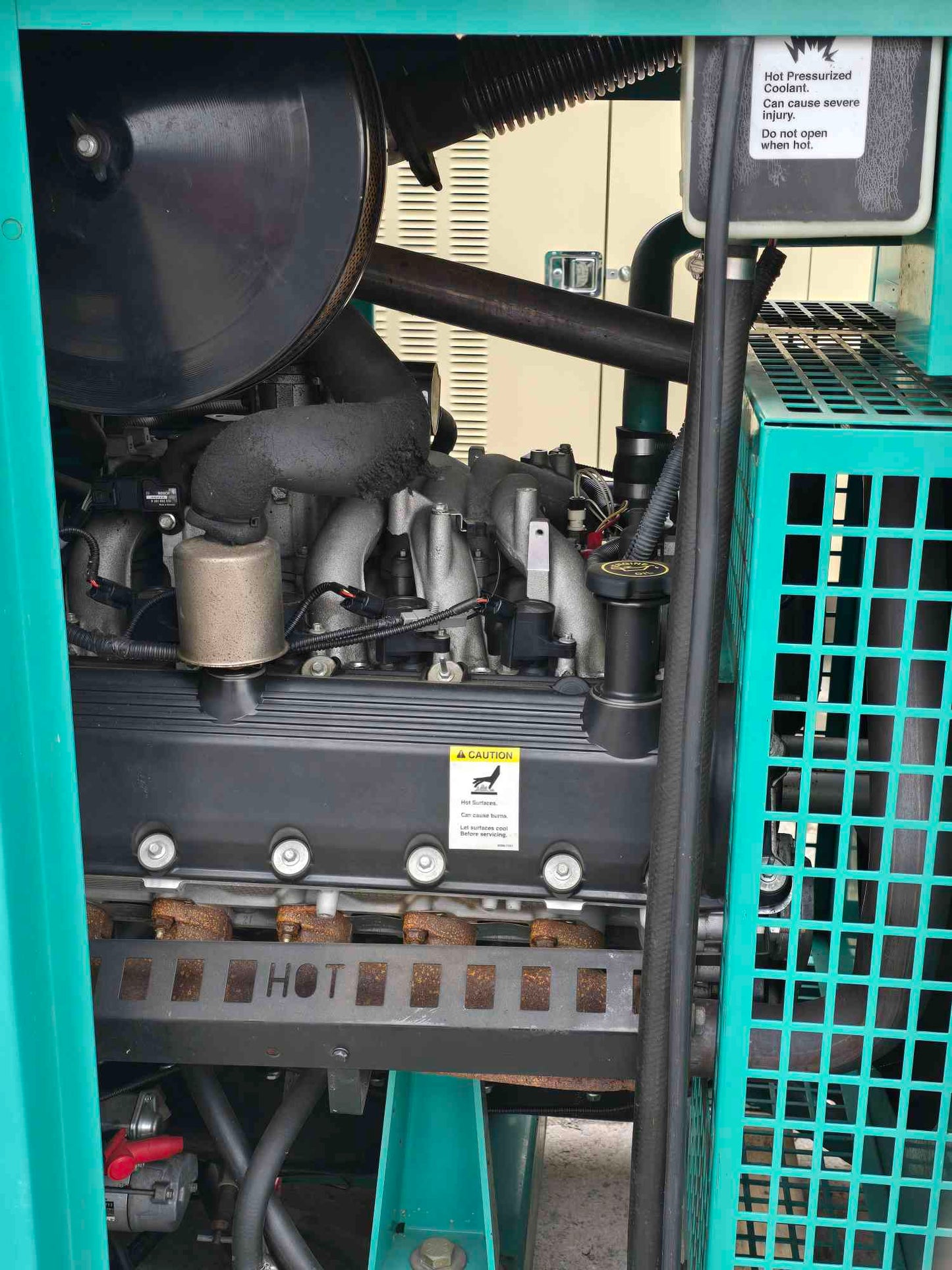 85KW Onan GGHG-5775988 Cummins Diesel Generator 1&3PH '06 712Hrs TESTED
