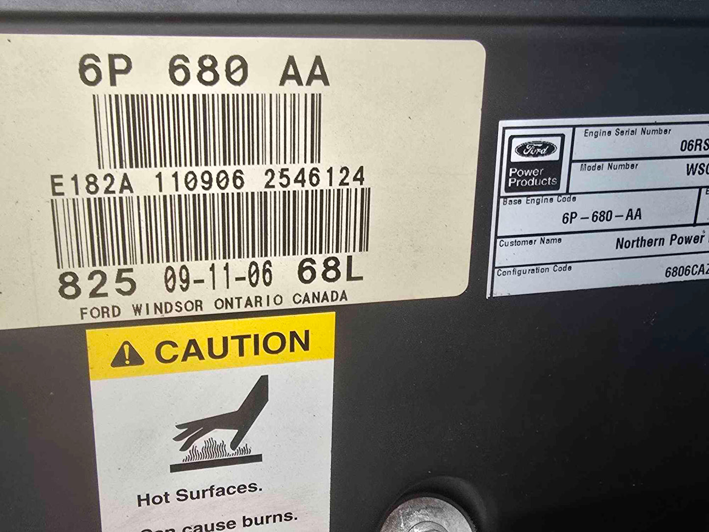 85KW Onan GGHG-5775988 Cummins Diesel Generator 1&3PH '06 712Hrs TESTED