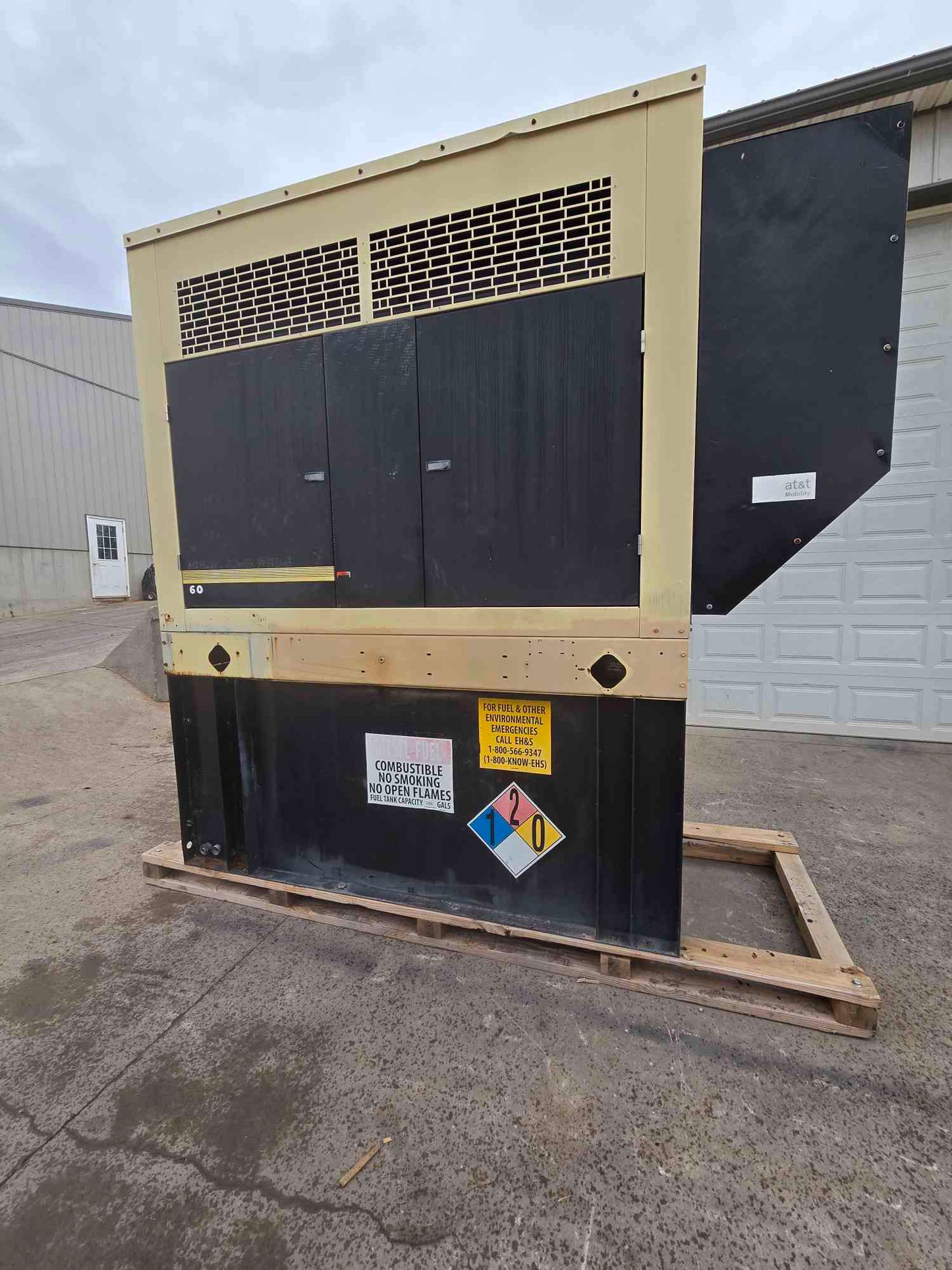 58KW 60KW Kohler 60RE02JB John Deere Diesel Generator '05 1213HR