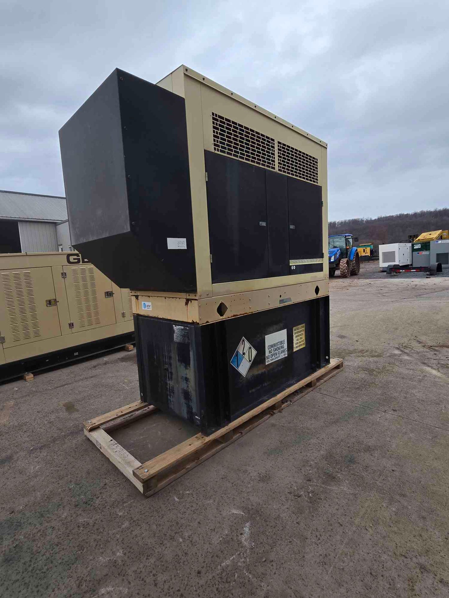 58KW 60KW Kohler 60RE02JB John Deere Diesel Generator '05 1213HR