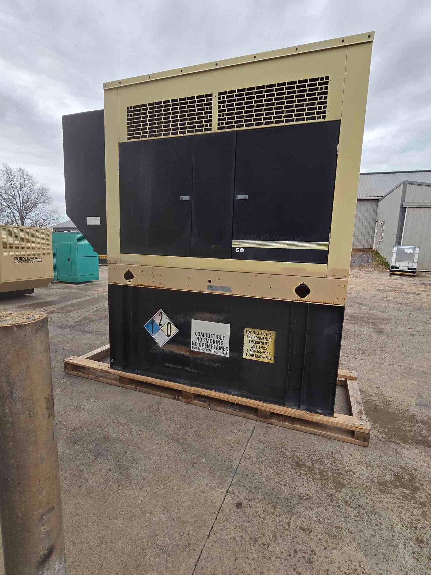 58KW 60KW Kohler 60RE02JB John Deere Diesel Generator '05 1213HR