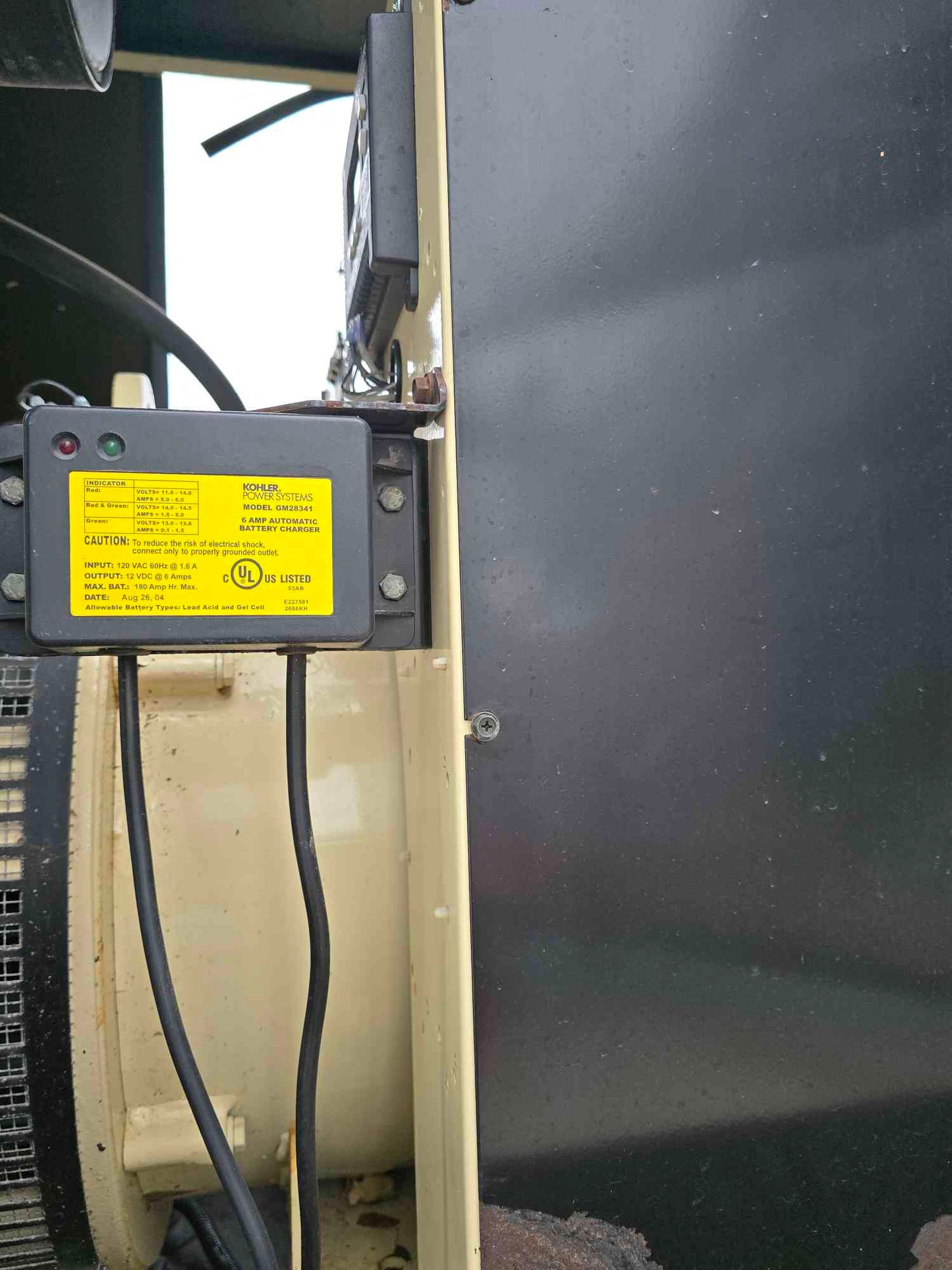 58KW 60KW Kohler 60RE02JB John Deere Diesel Generator '05 1213HR