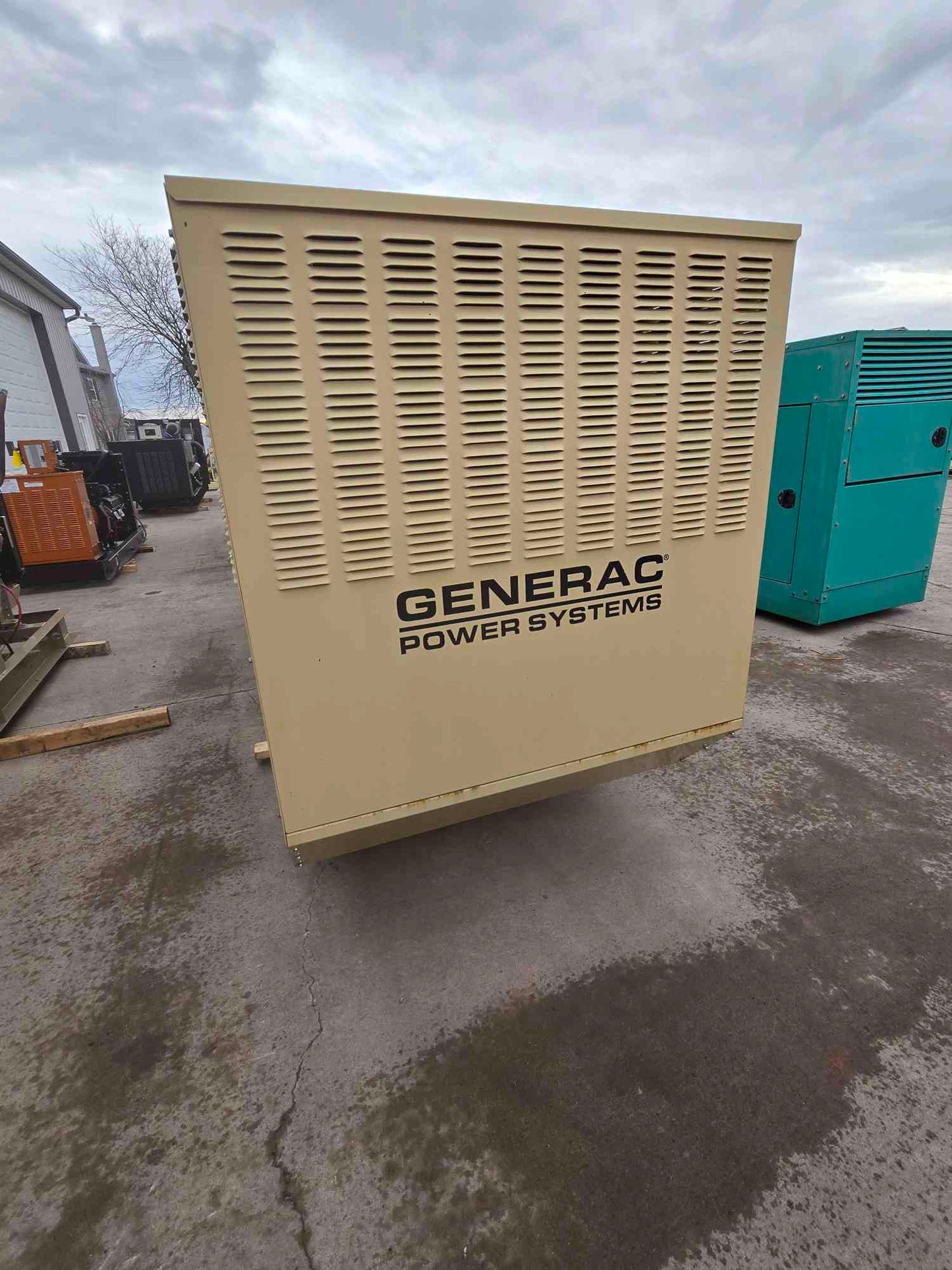 125KW Generac SG0125 Nat Gas LP Generator 1&3PH '04 340Hrs TESTED
