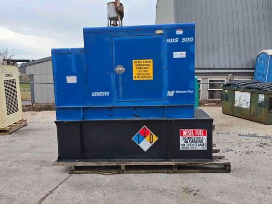 40KW Magnetek RDS500 Diesel Generator 1&3PH 1196Hrs TESTED