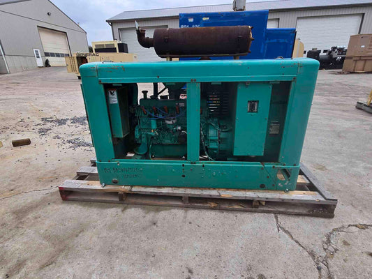 30KW Onan 30EKL28822S Nat Gas LP Generator 1PH '90 894Hrs TESTED