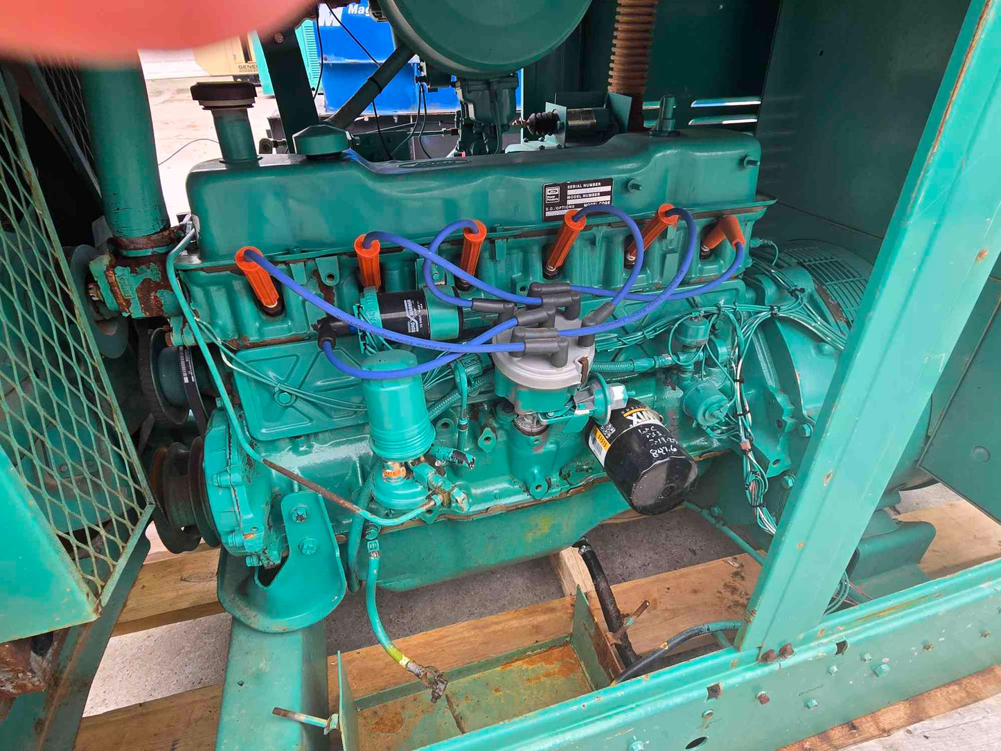 30KW Onan 30EKL28822S Nat Gas LP Generator 1PH '90 894Hrs TESTED