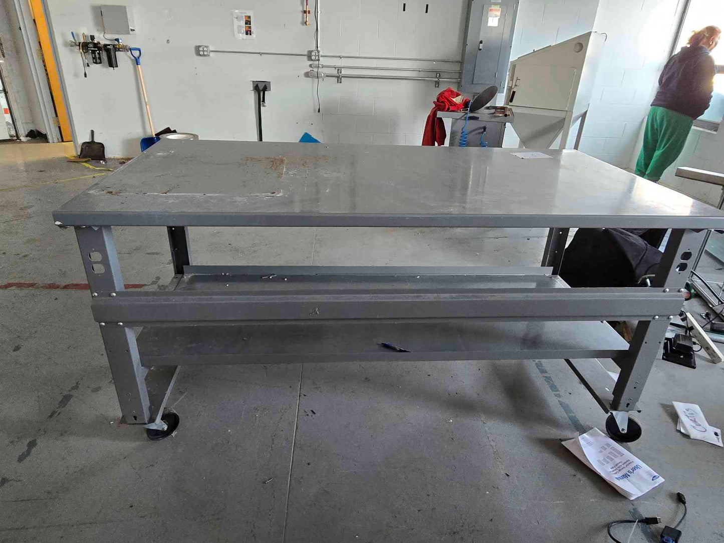 6' Stainless Steel Rolling Table