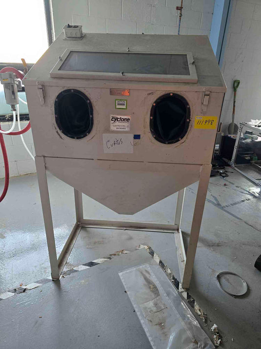 Cyclone Abrasive Blast Cabinet Model #3624 '12