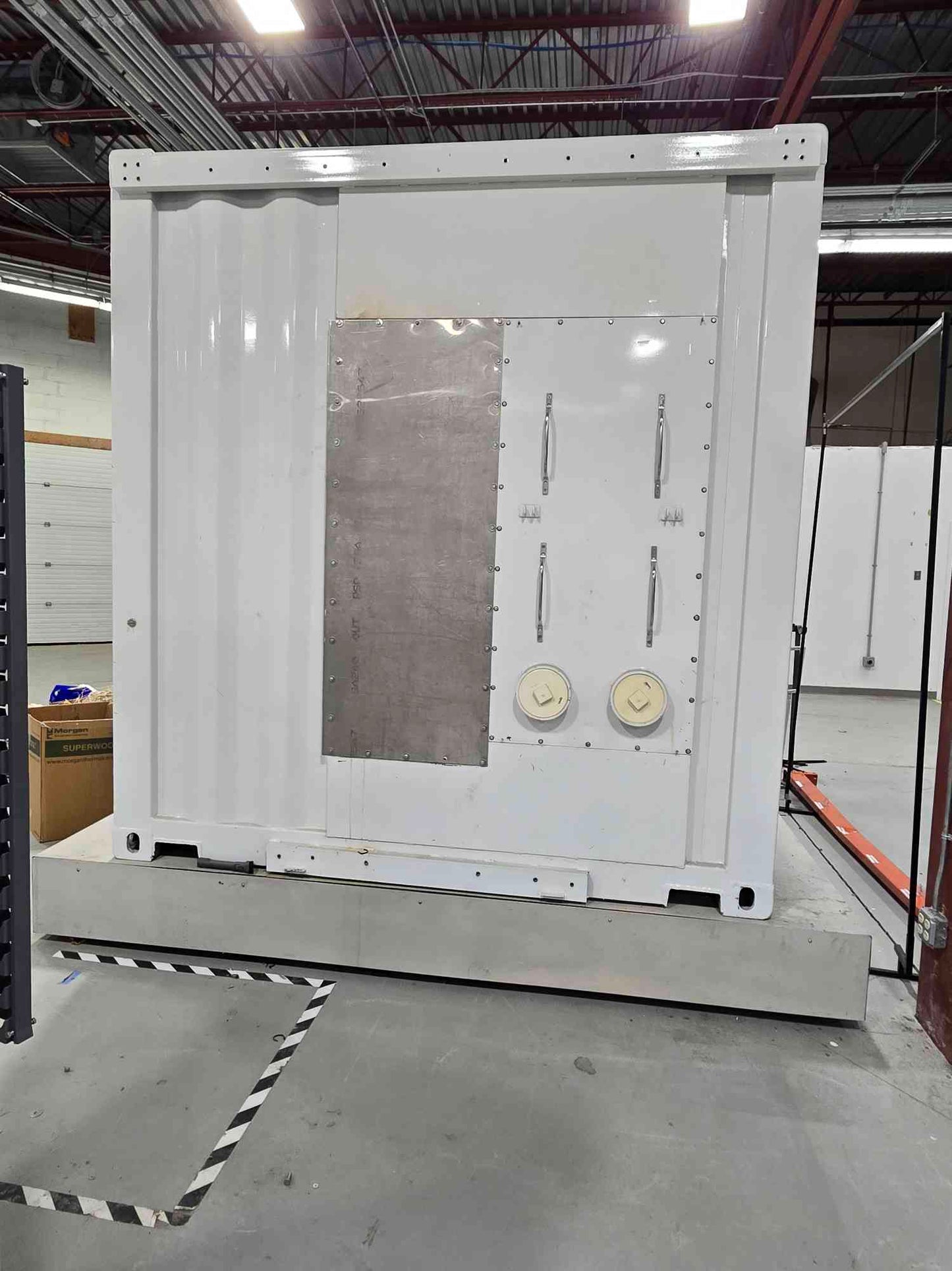 Liquid Metal Battery Shell in Shipping Container (SKU: 112023)