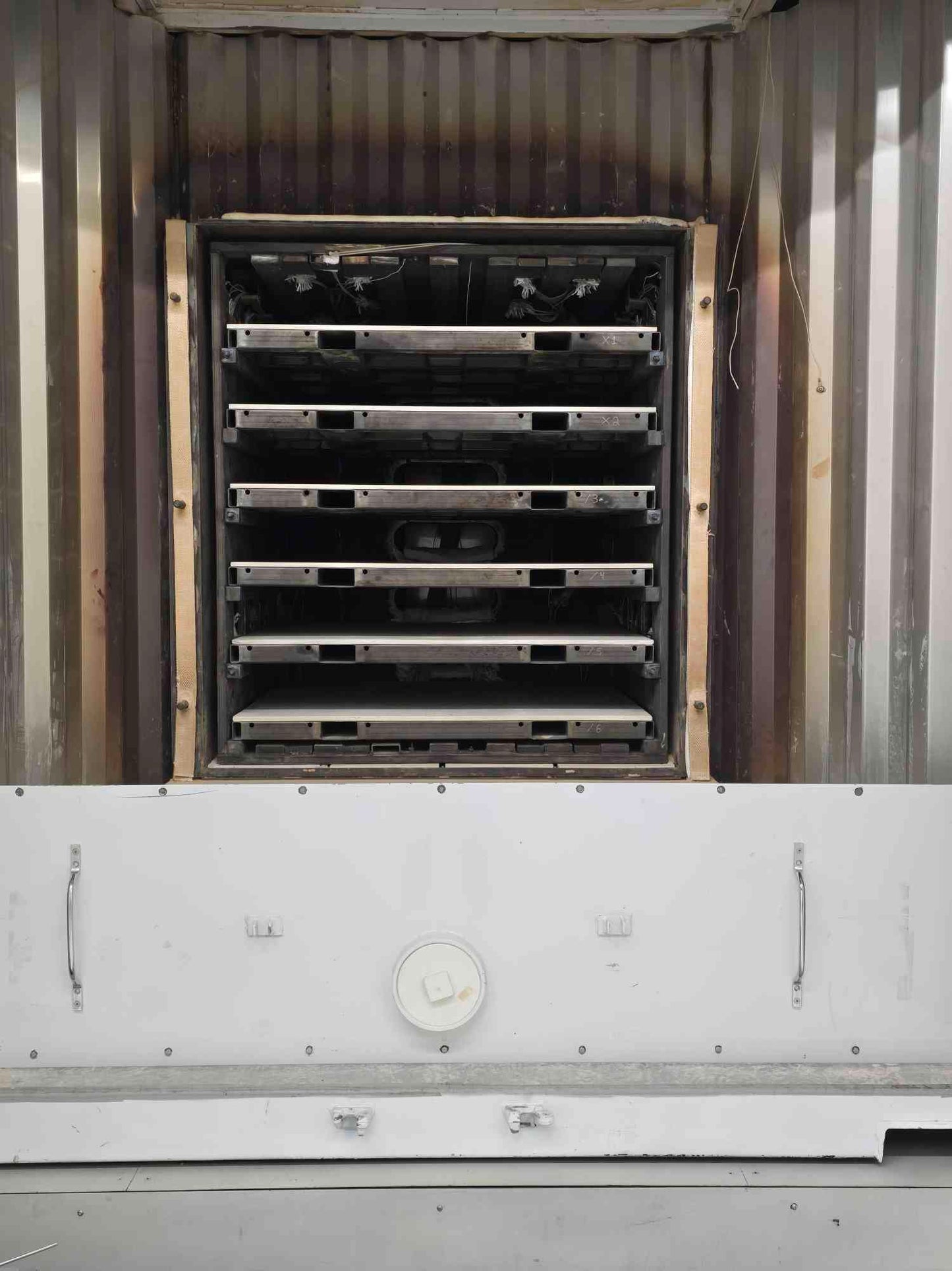 Liquid Metal Battery Shell in Shipping Container (SKU: 112023)