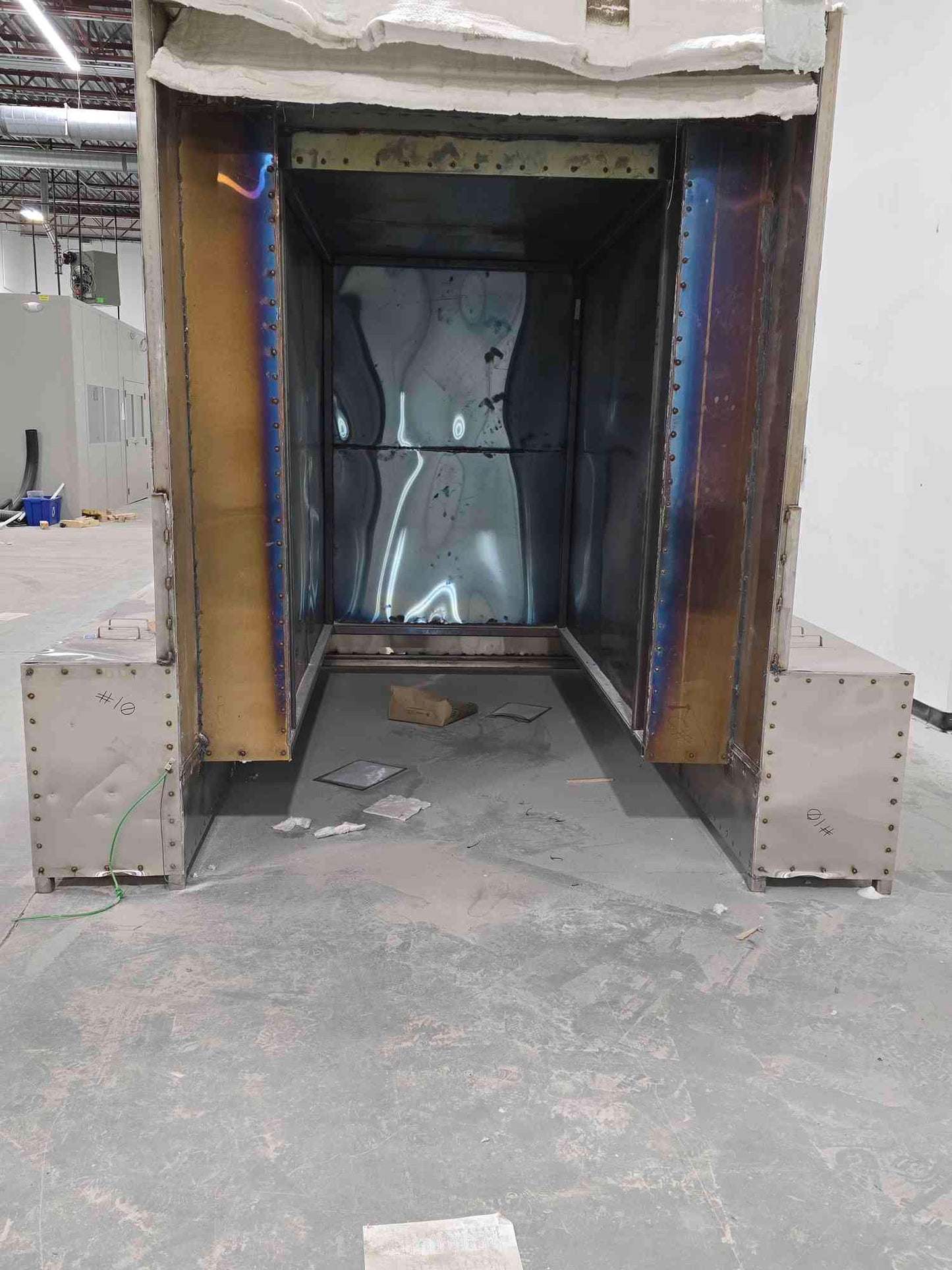 Stainless Steel High Temperature Industrial Processing Enclosure
