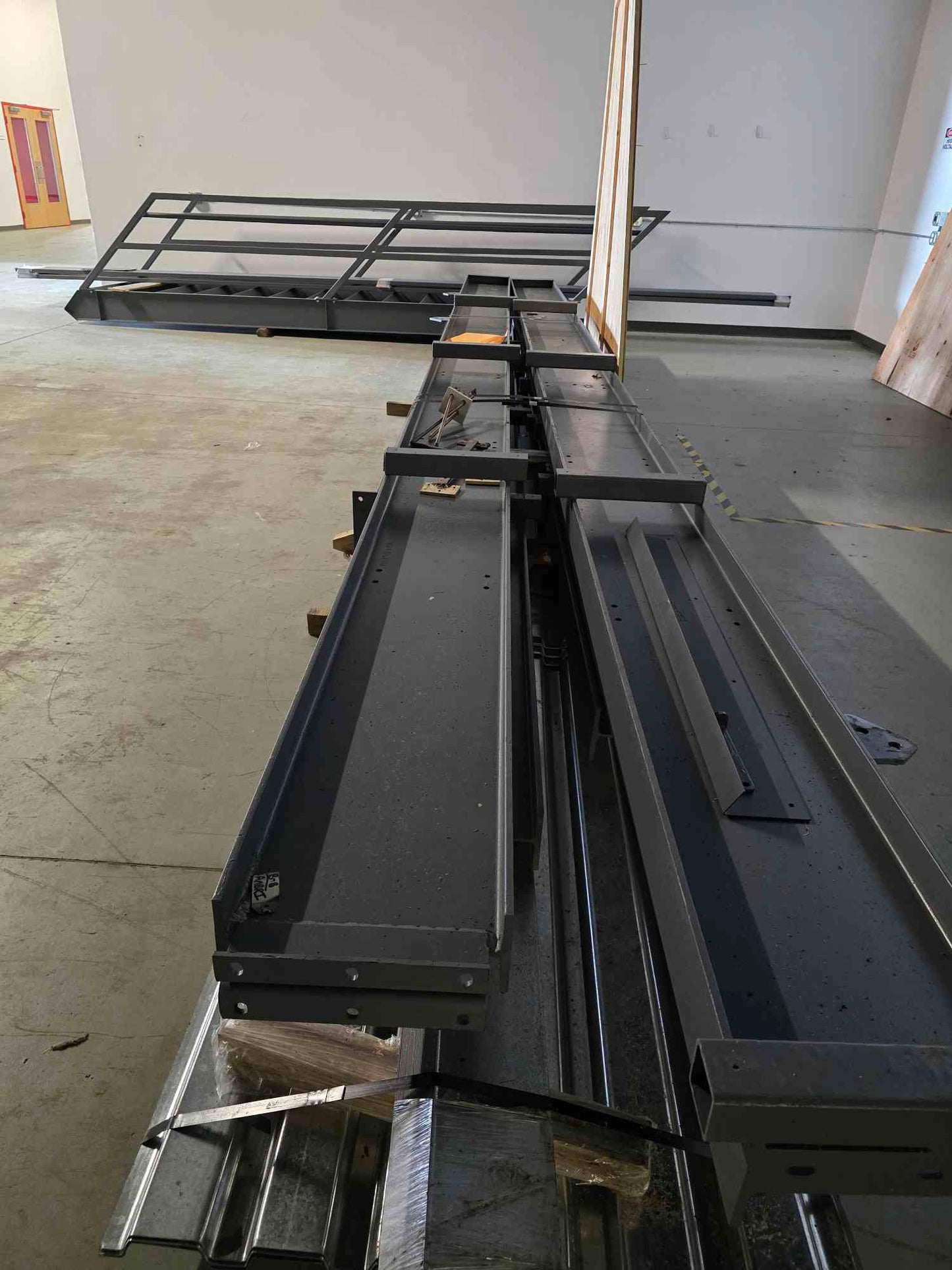 Galvanized Mezzanine Pieces and Catwalk