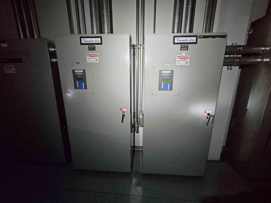 600A Russelelectric Model 2000 ATS Control System 277/480 3 Phase