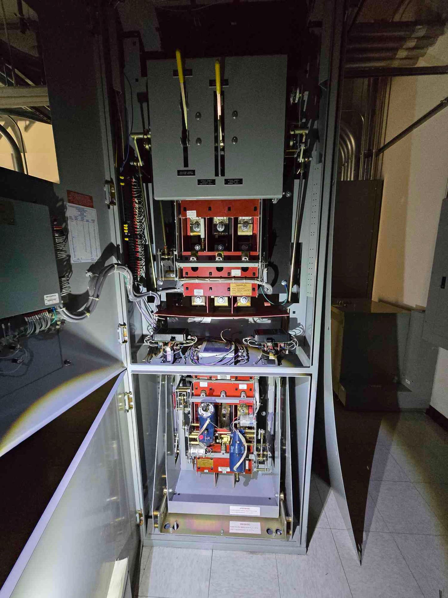 800A RussElectric RTBD-8003CEF ATS 277/480V Automatic Transfer Switch