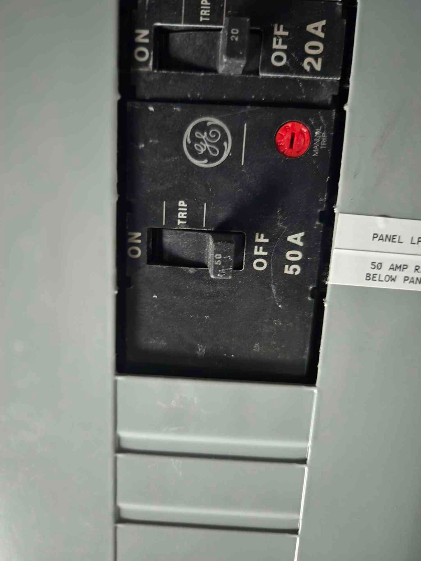 125A GE A-Series II PanelBoard 480/277V 3Ph 4 Wire with Main (SKU: 110246)