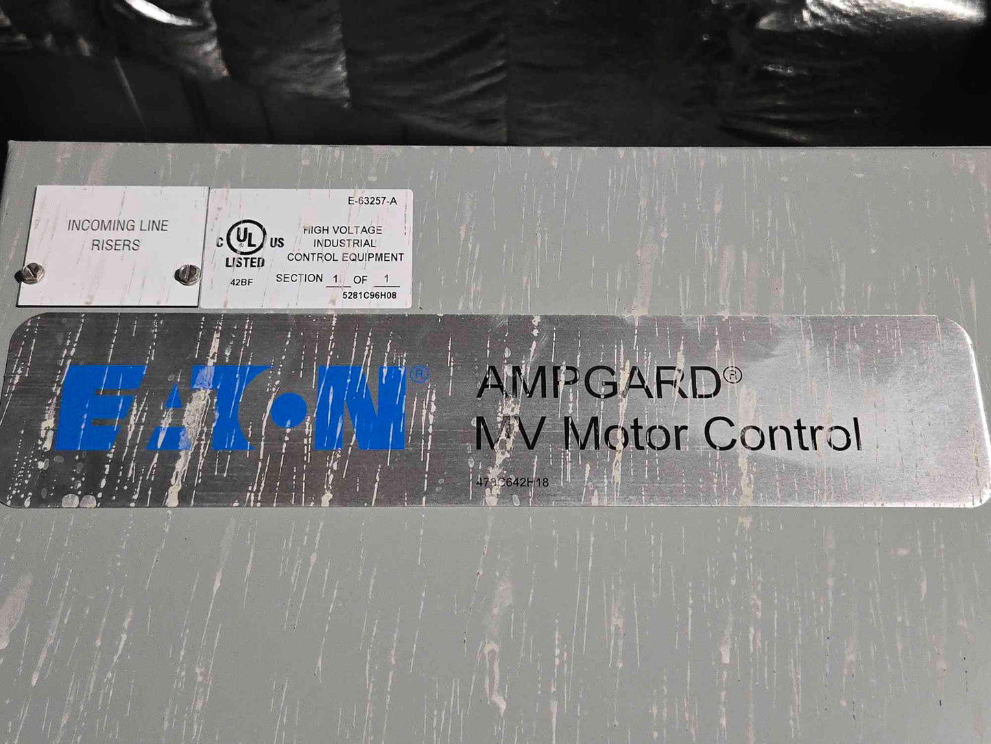 50KA Symmetrical Eaton AmpGard Medium Voltage Motor Control 7200/4160V CVST