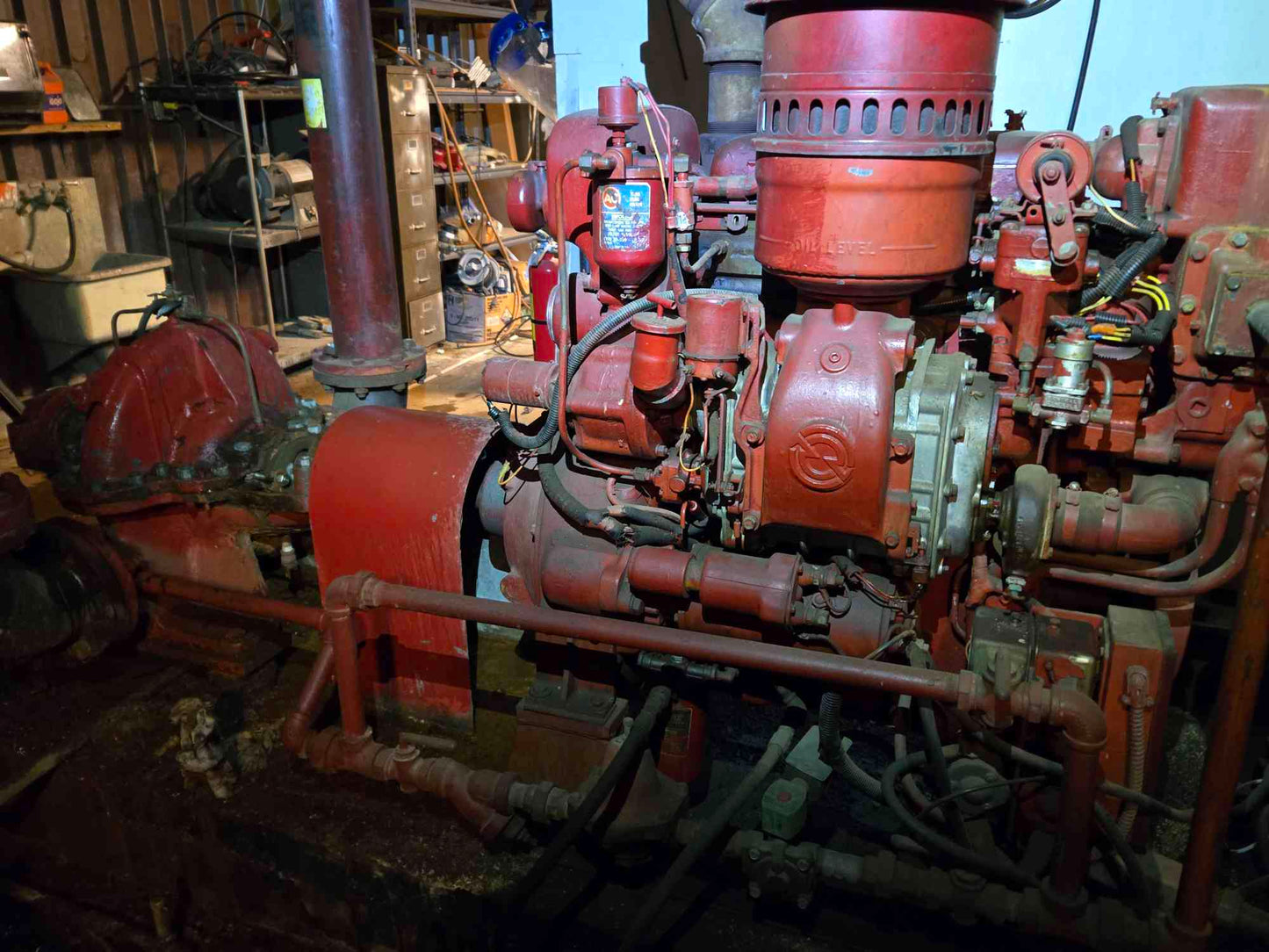 Detroit Diesel Fire Pump Engine Motor