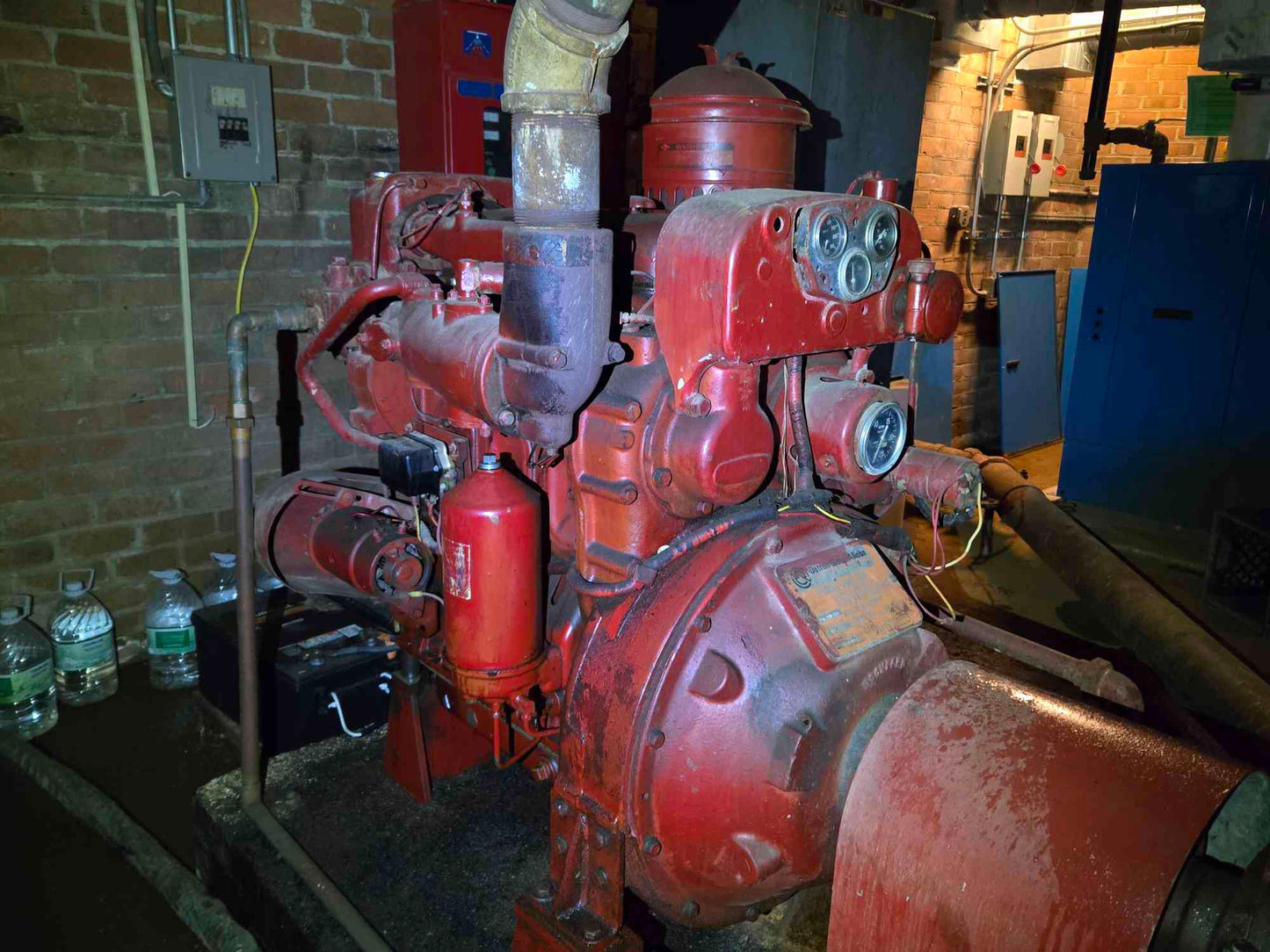 Detroit Diesel Fire Pump Engine Motor