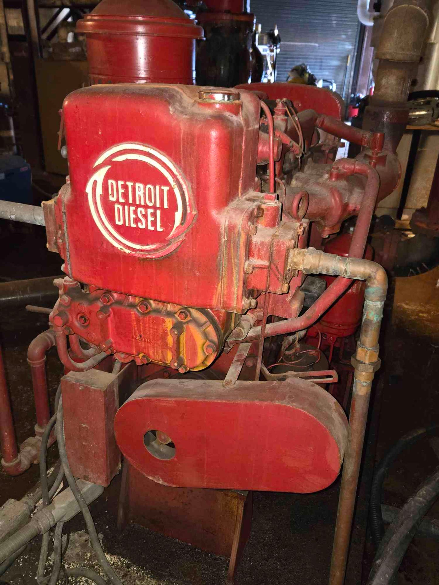 Detroit Diesel Fire Pump Engine Motor