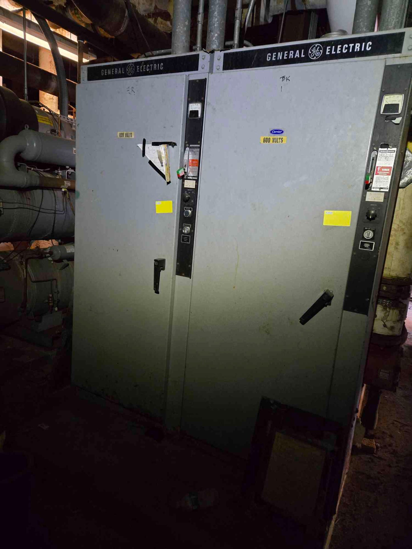GE 232YDJ41F9BCH Automatic Compressor Control 460V 3PH 400A Breaker & Relays (SKU: 111439)