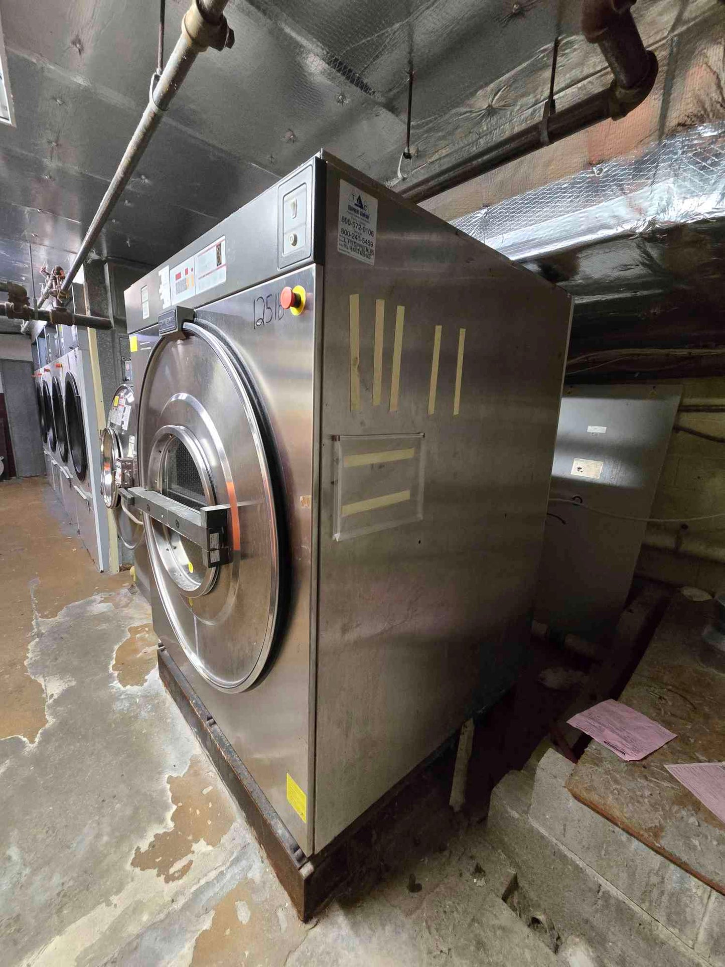 Continental L1125PM21010 125lb Commercial Washer