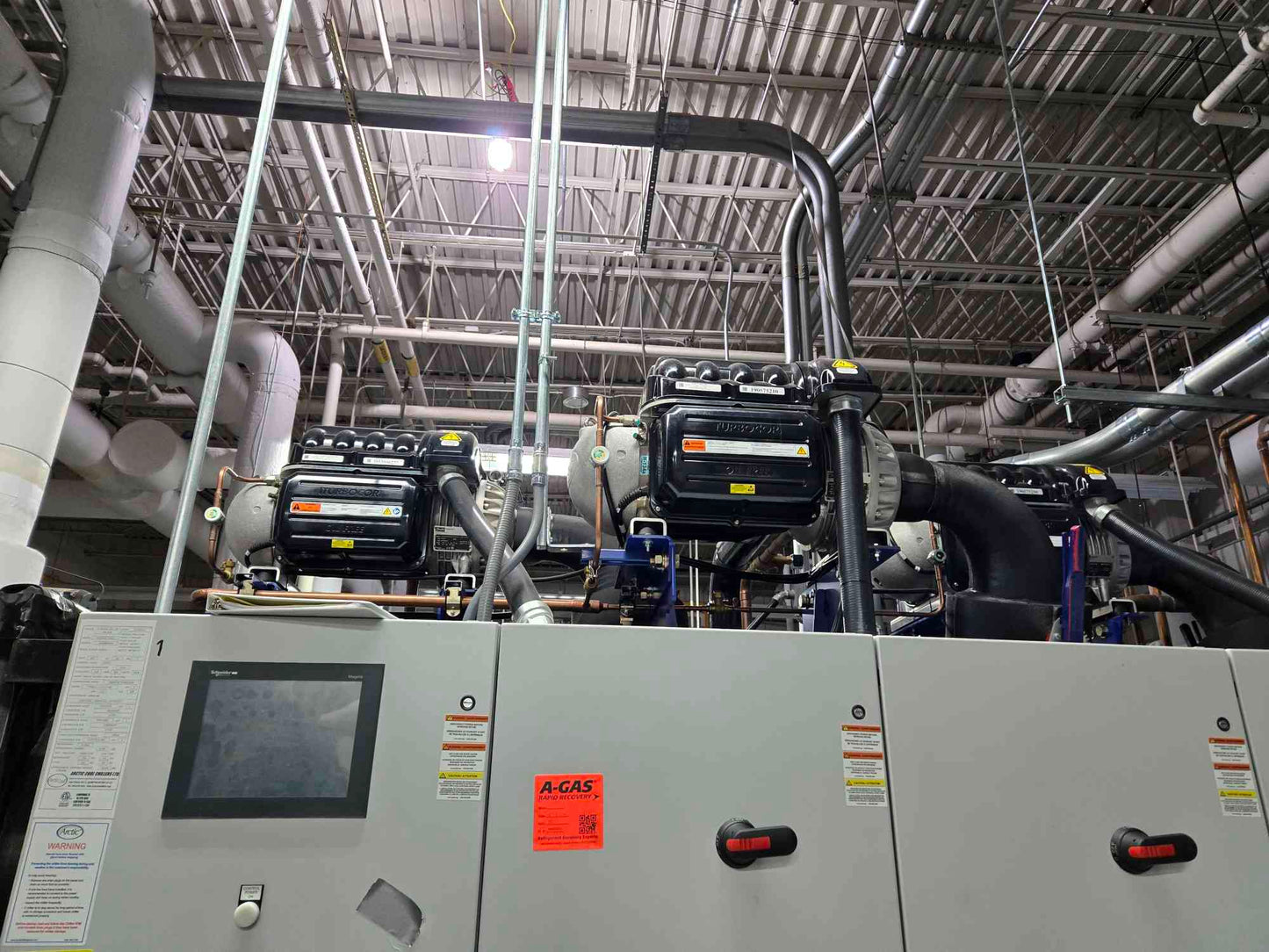 450 Ton Arctic Cool ACW450CT4022 Water Cooled Chiller 460V 3PH