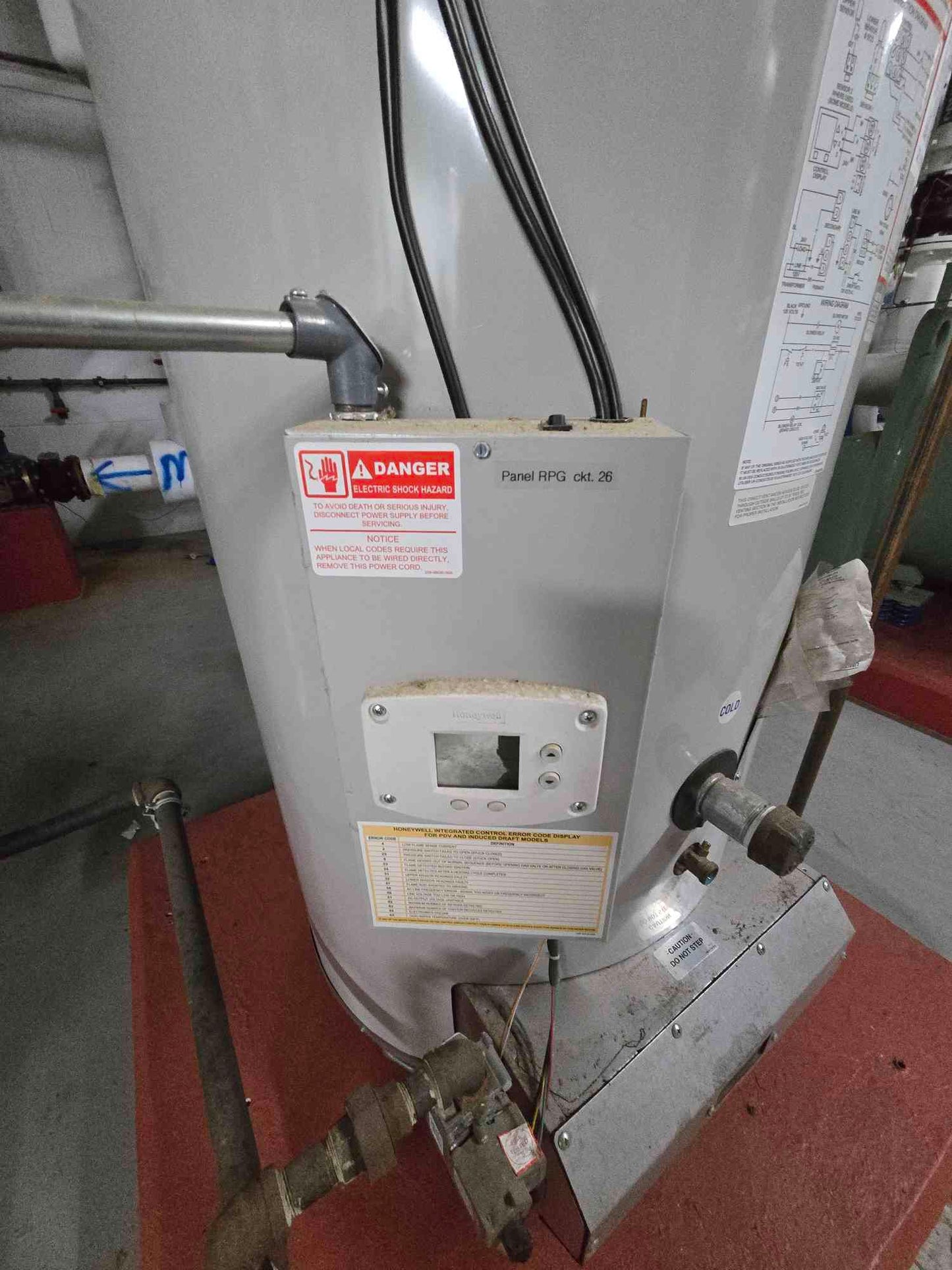 100 Gal Bradford White PDV100S2003N Water Heater Natural Gas