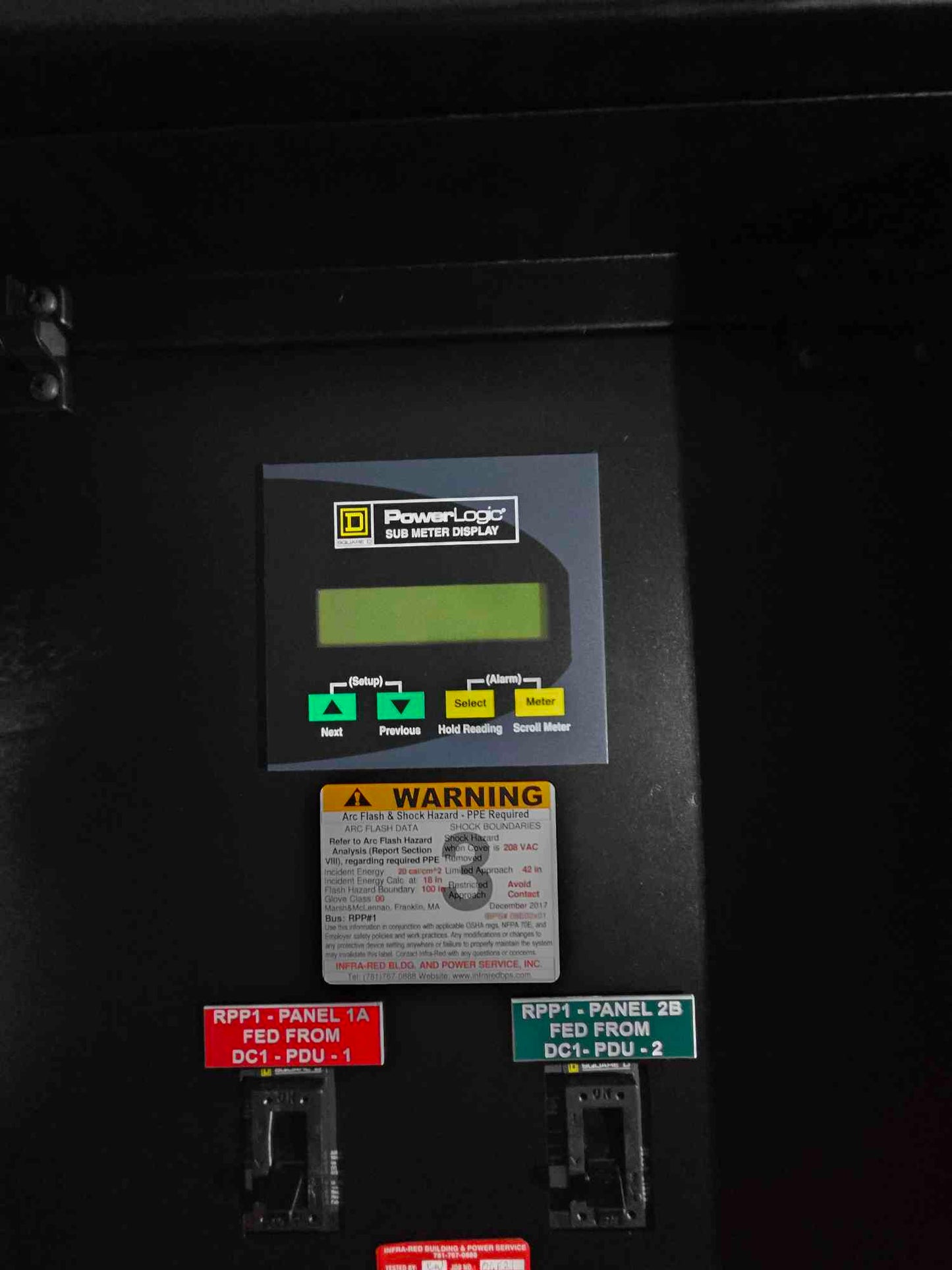 225A Onyx Rack RPP 208/120V Plus Ground 3PH Breaker Distribution