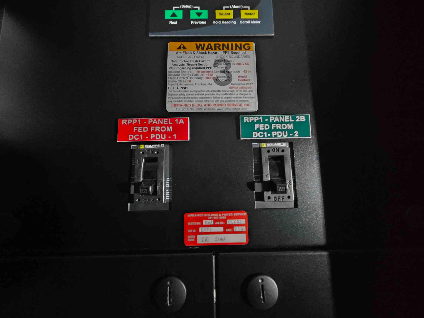 225A Onyx Rack RPP 208/120V Plus Ground 3PH Breaker Distribution