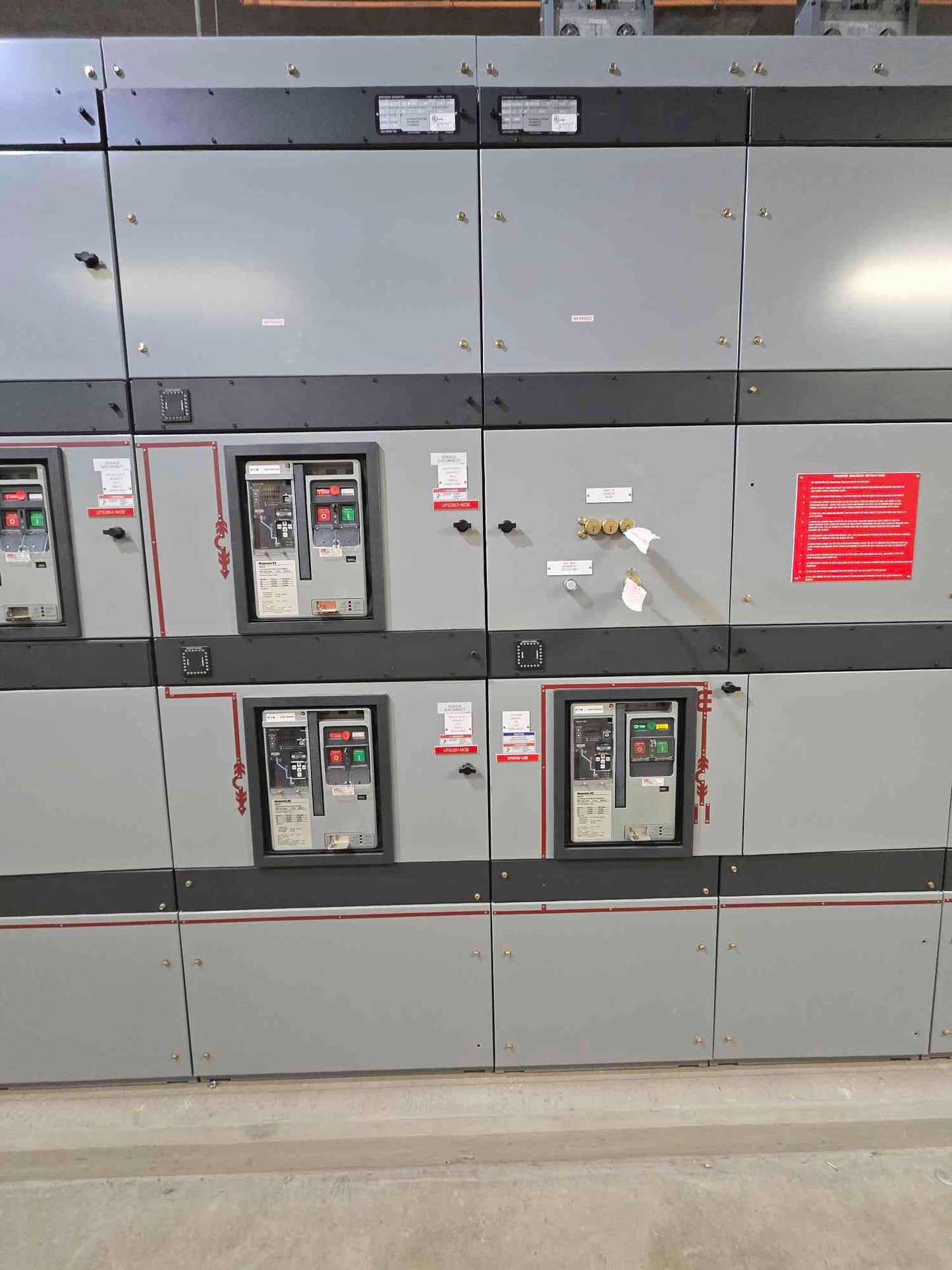 4000A Cutler Hammer Switchgear Transformer & Sys Bypass 7 Section 5 x MDS840, 4 x MDS816 - Cell 3