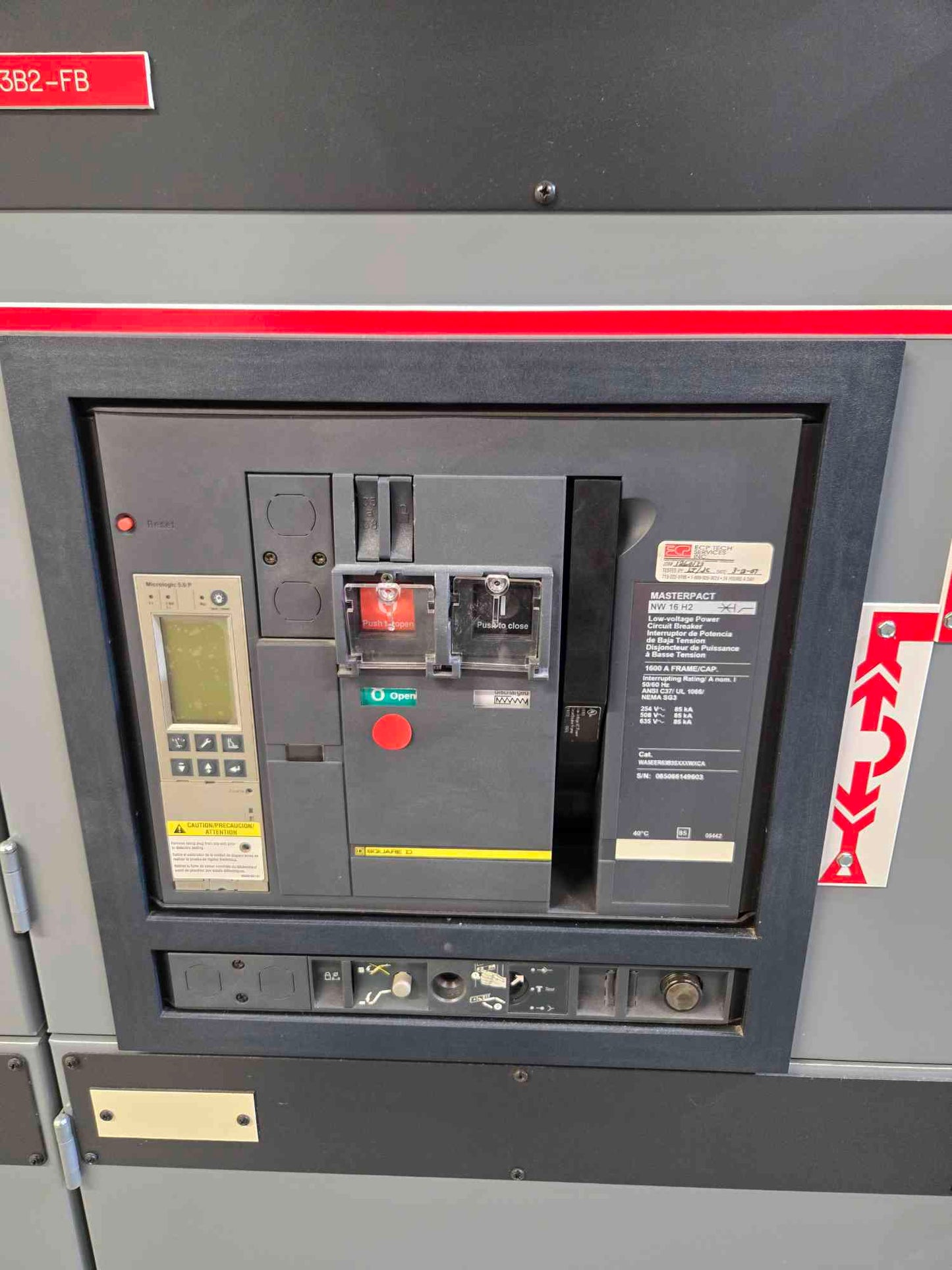 Square D Power-Zone 4 Switchgear 4000A Dual Mains NW40H2 4x Subs NW16H2 - Cell 3