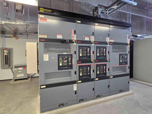 Square D Power-Zone 4 Switchgear 4000A Dual Mains NW40H2 4x Subs NW16H2 - Cell 3