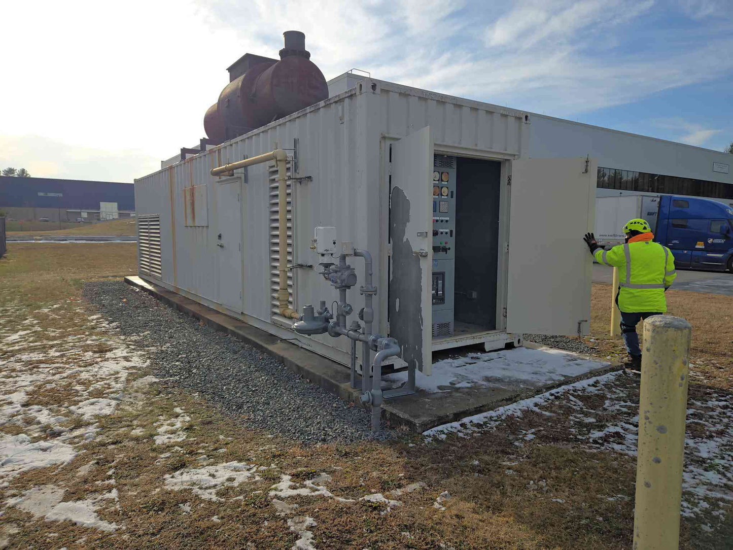 850KW Guascor MagnaMax Generator 575RSL4044 Nat Gas 480V 3PH