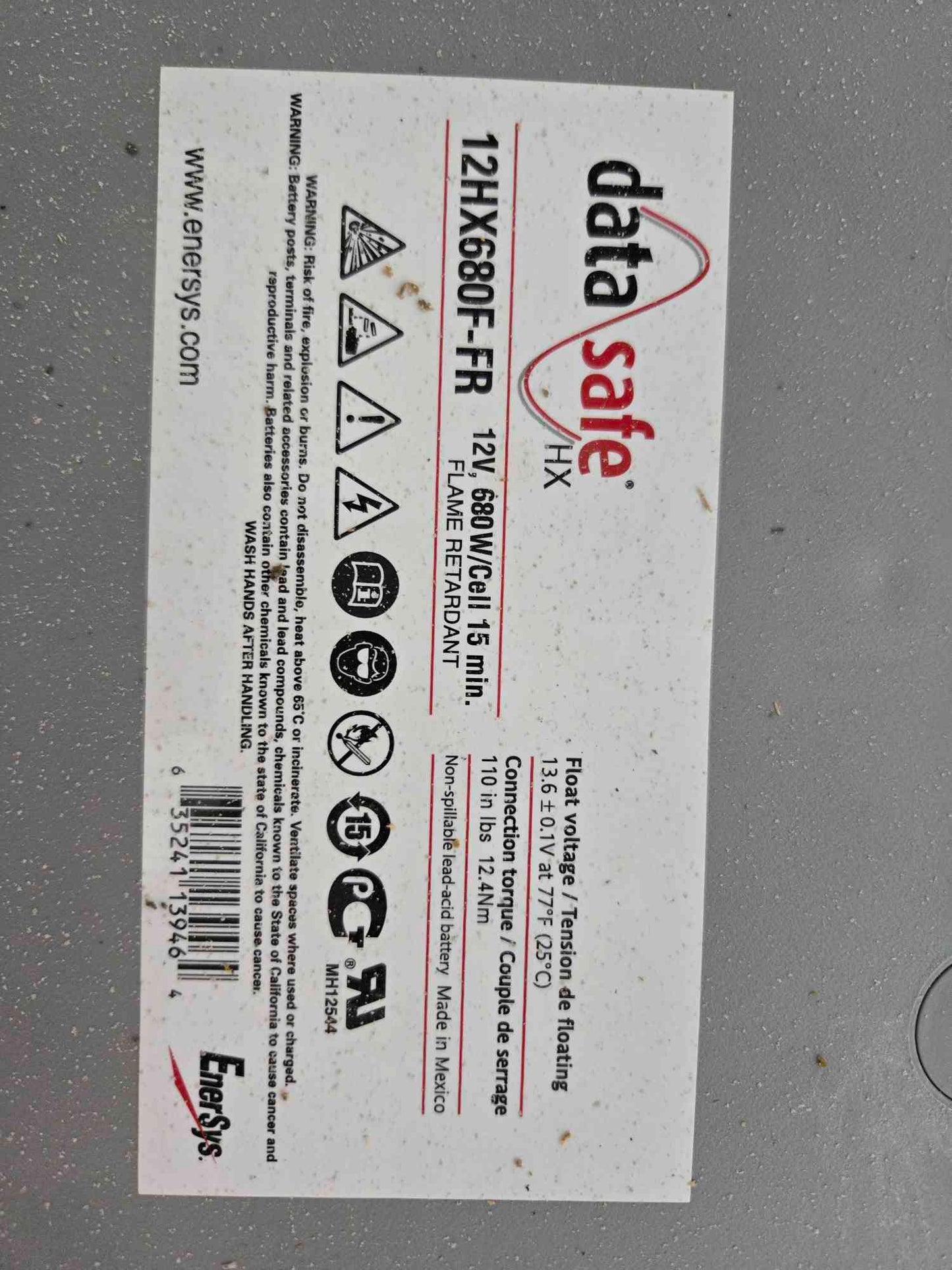 Data Safe HX 12HX680F-FR 12 Volt 680 W 2022 (SKU: 111918)