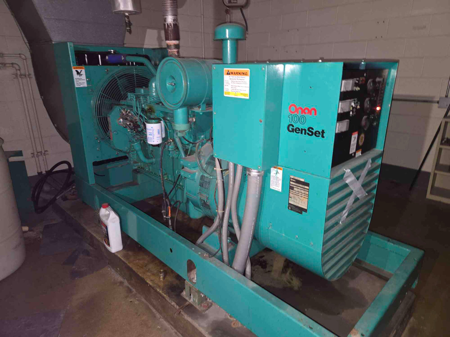 100kW Diesel Generator 100GDBL Cummins 6BT 5.9L Turbo Standby GenSet 120/240/480V