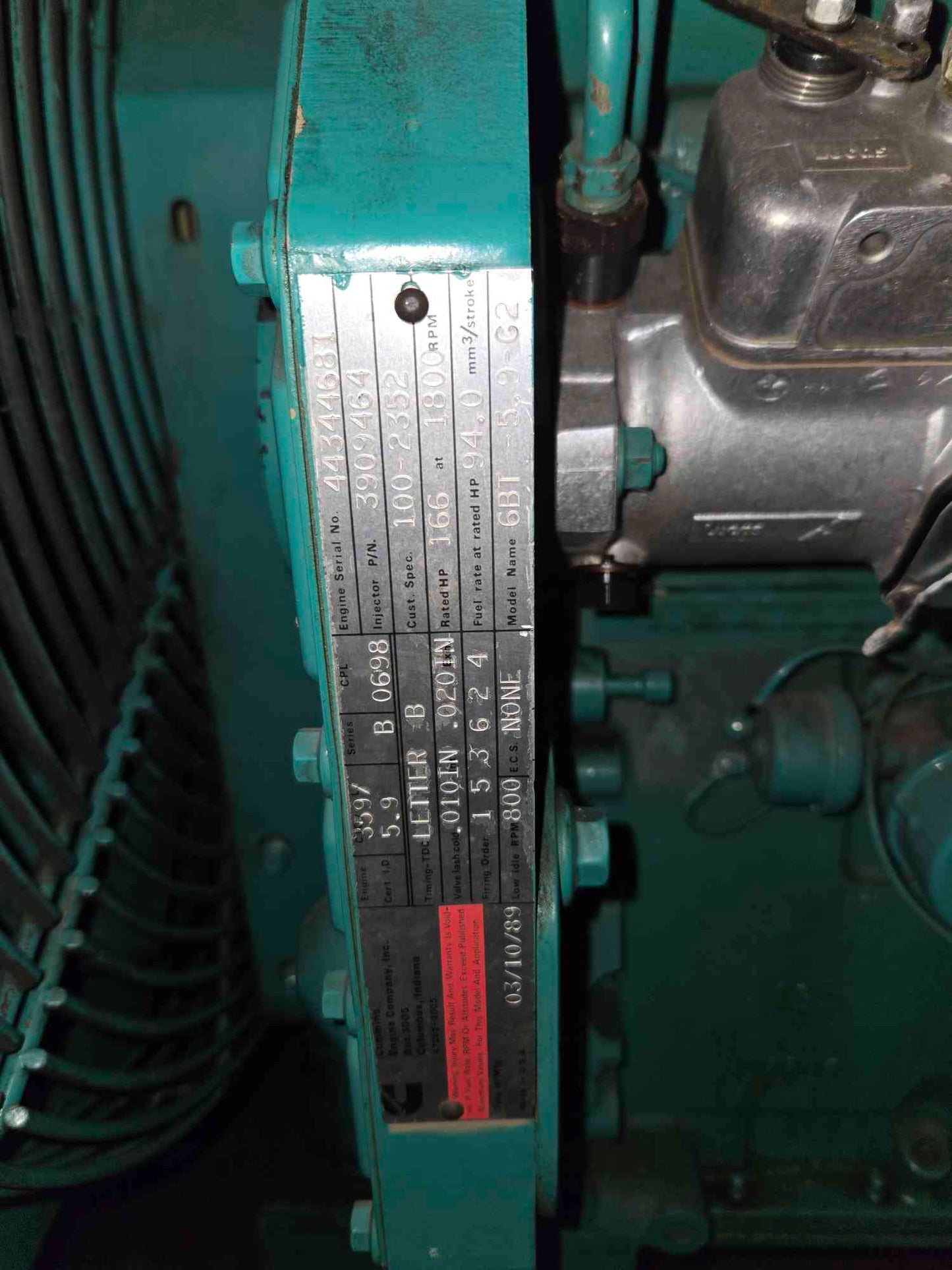 100kW Diesel Generator 100GDBL Cummins 6BT 5.9L Turbo Standby GenSet 120/240/480V