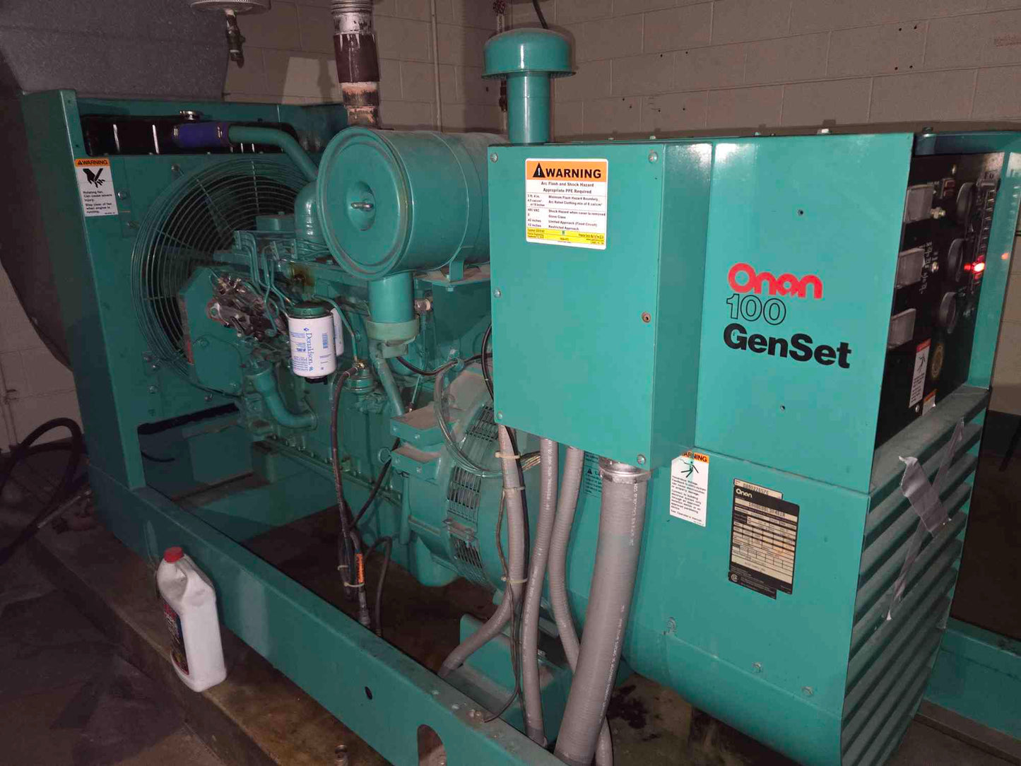 100kW Diesel Generator 100GDBL Cummins 6BT 5.9L Turbo Standby GenSet 120/240/480V