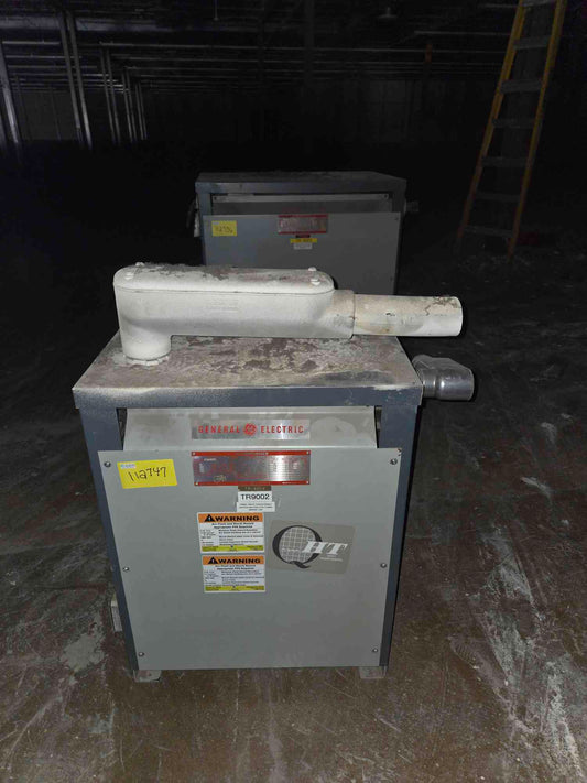 45KVA GE 9T23A3873 480v x 208/120v Transformer 3Ph 60Hz